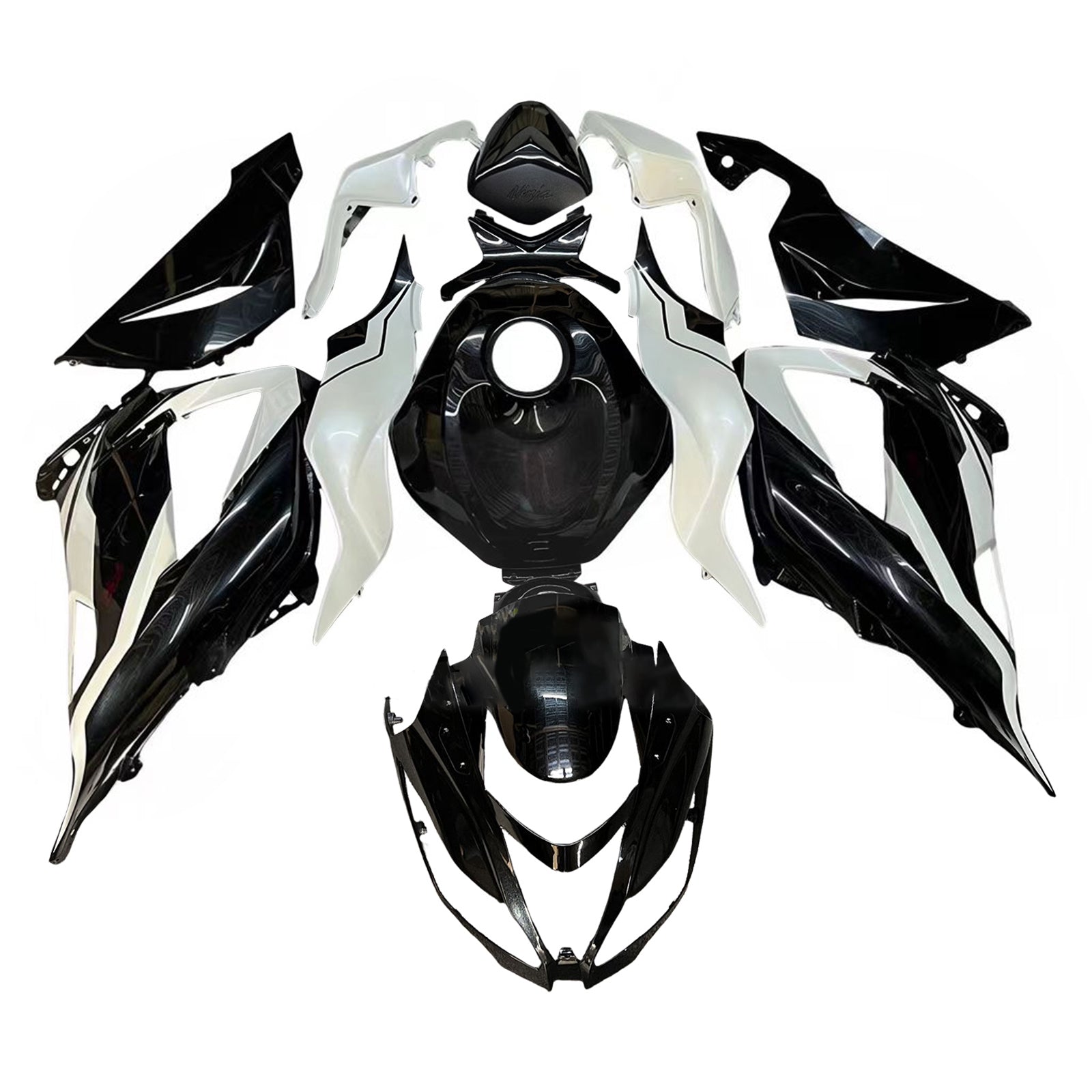 Kit de carénage par injection, carrosserie en plastique ABS pour Kawasaki ZX6R 636 2013-2018