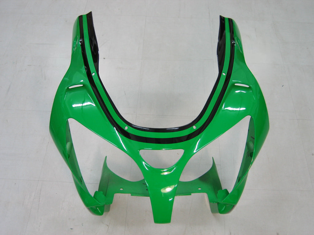 Amotopart Carénages 2000-2001 Kawasaki ZX 9R Vert Noir No.14 ZX9R Générique