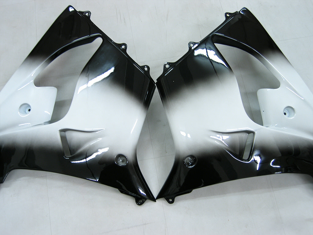 Carénages Amotopart 2000-2001 Kawasaki ZX 9R Noir Blanc West ZX9R Generic