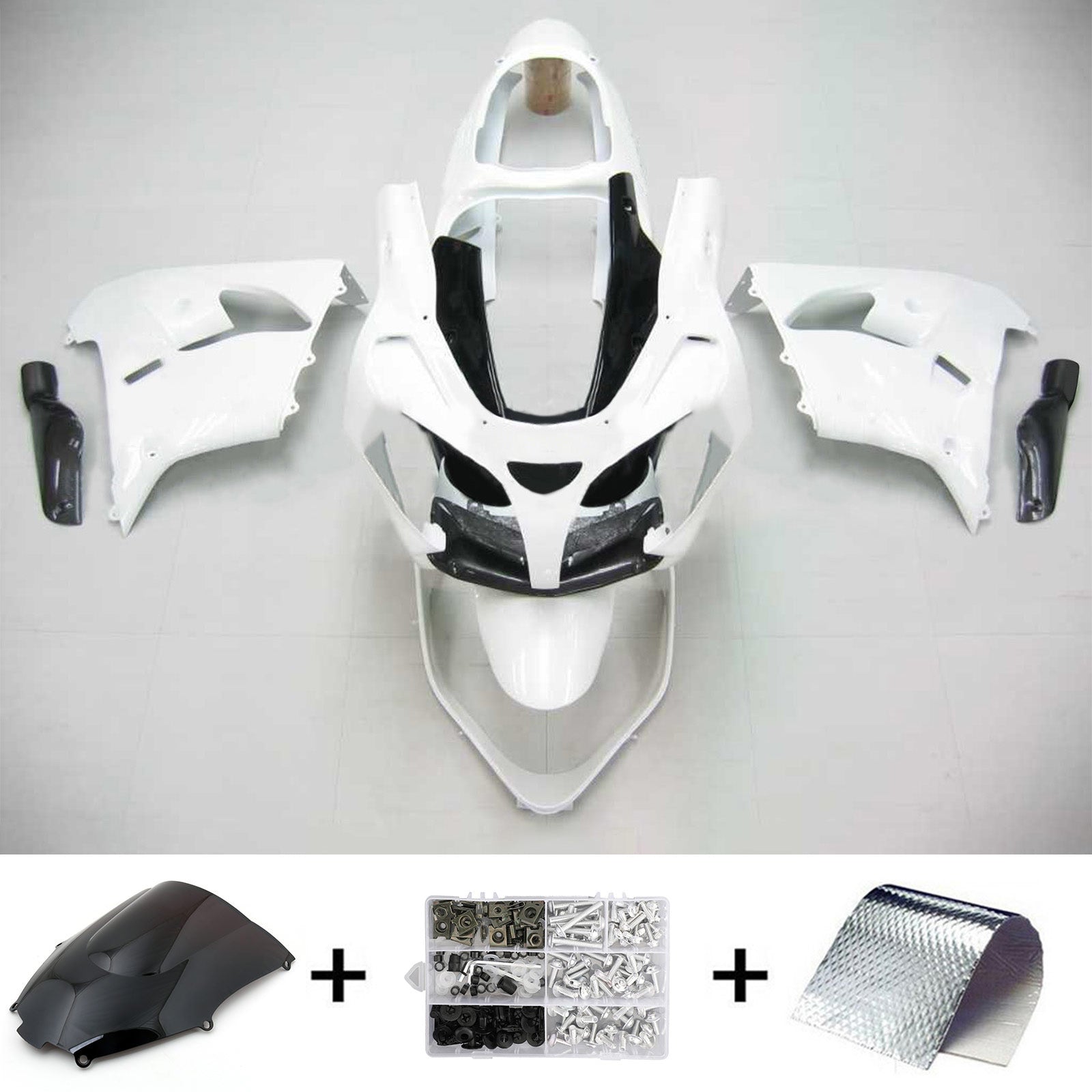 Amotopart suojasarja Kawasaki ZX9R 2000-2001 Genericille
