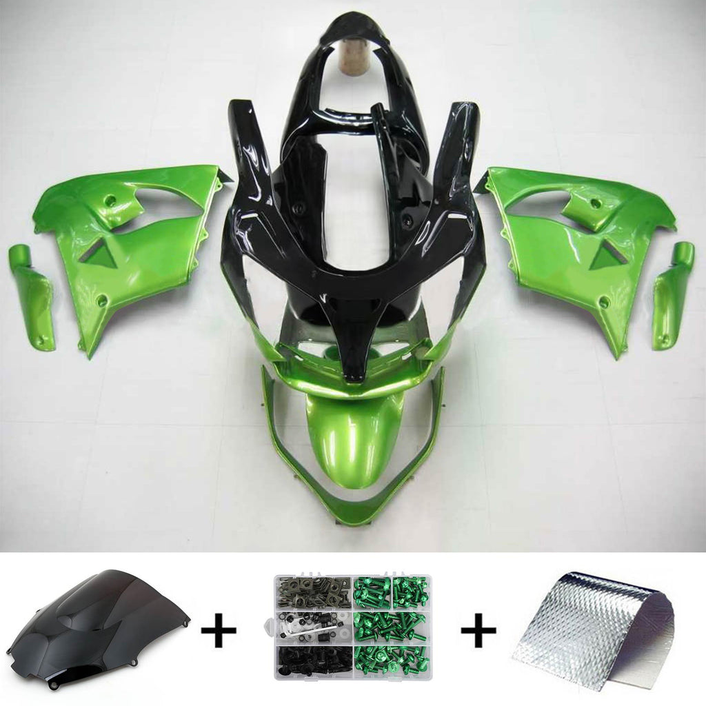 Amotopart Verkleidungsset für Kawasaki ZX9R 2000-2001 Generic