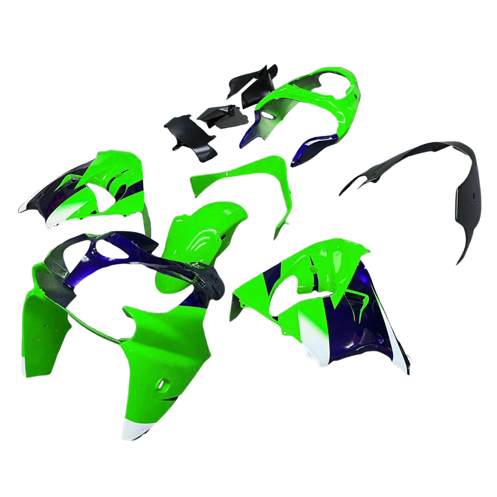 Kit de carénage Amotopart pour Kawasaki ZX9R 2000-2001 Générique