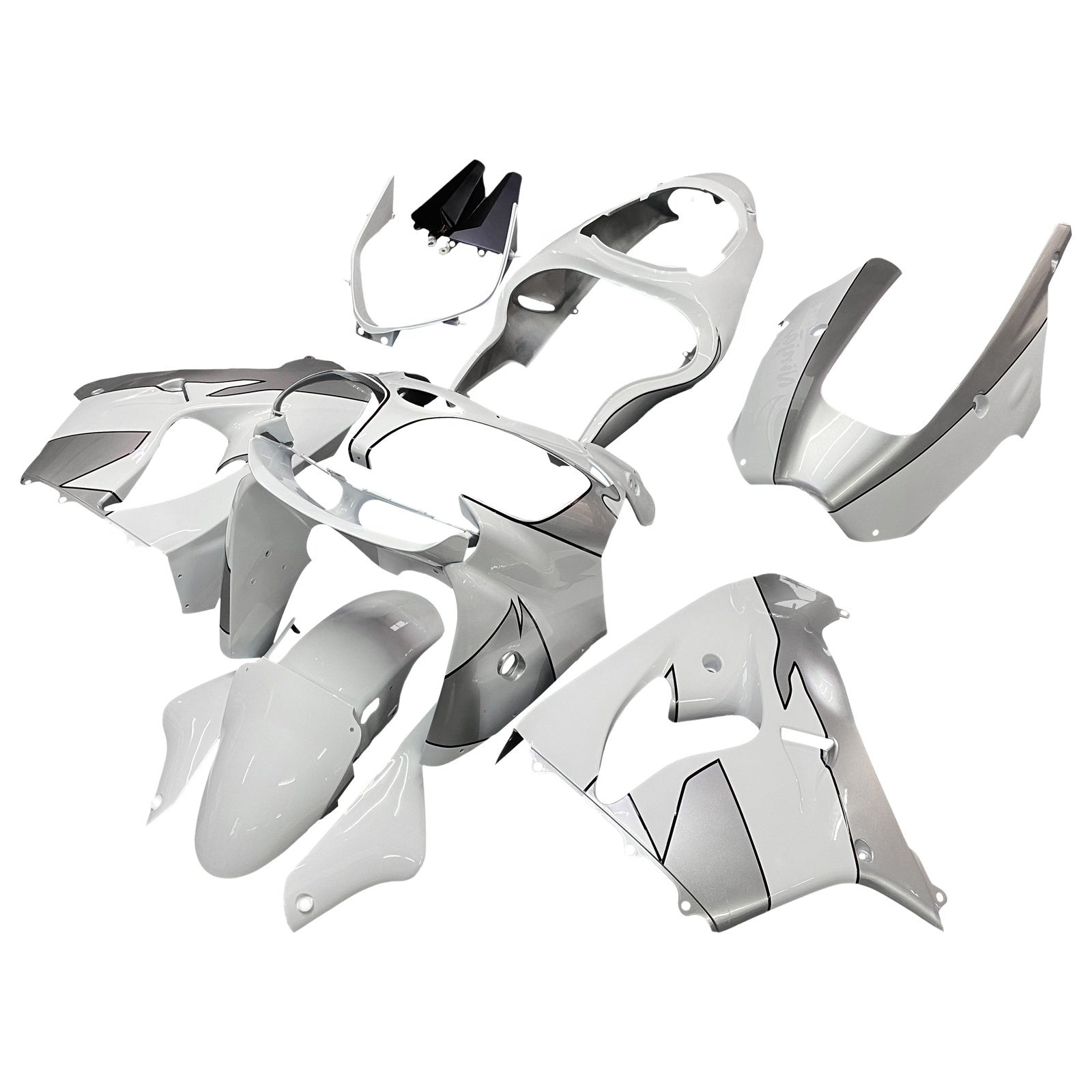 Kit de carénage Amotopart pour Kawasaki ZX9R 2000-2001 Générique