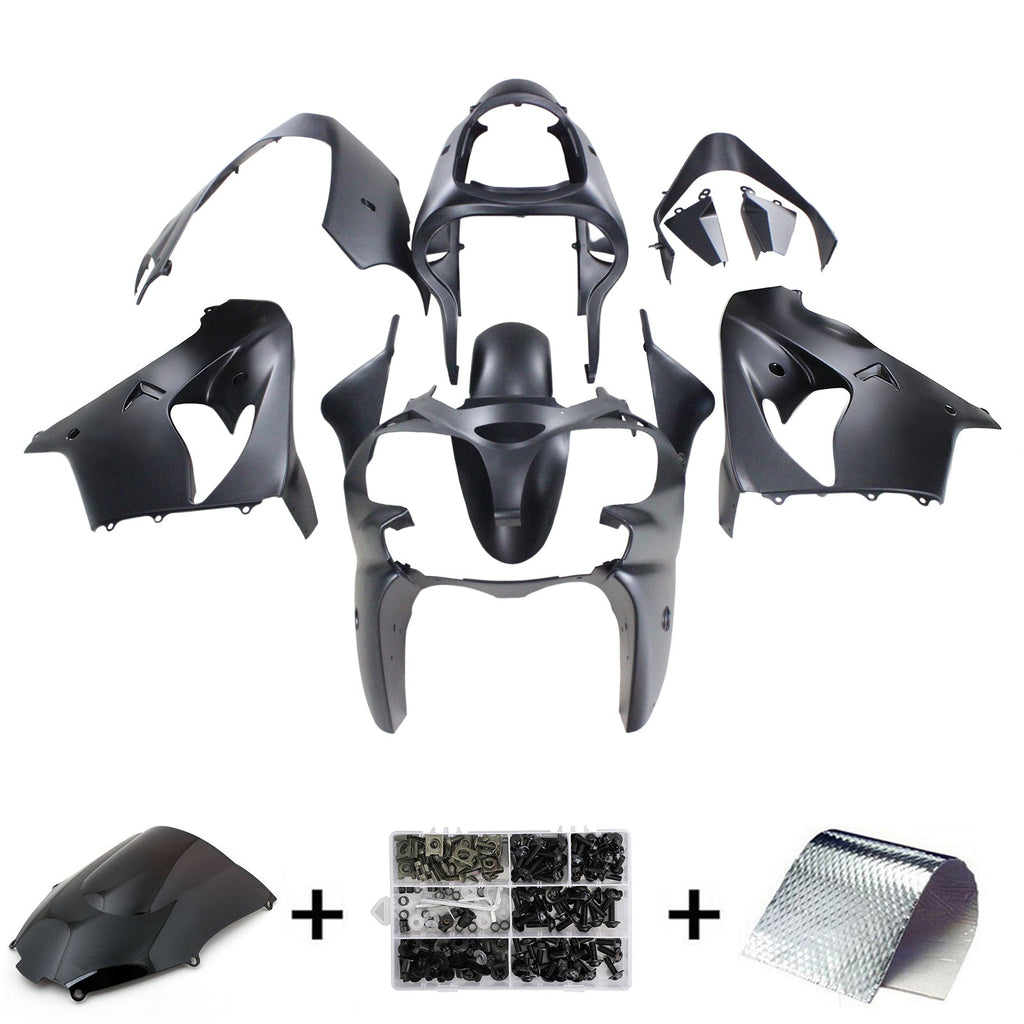Amotopart Verkleidungsset für Kawasaki ZX9R 2000-2001 Generic