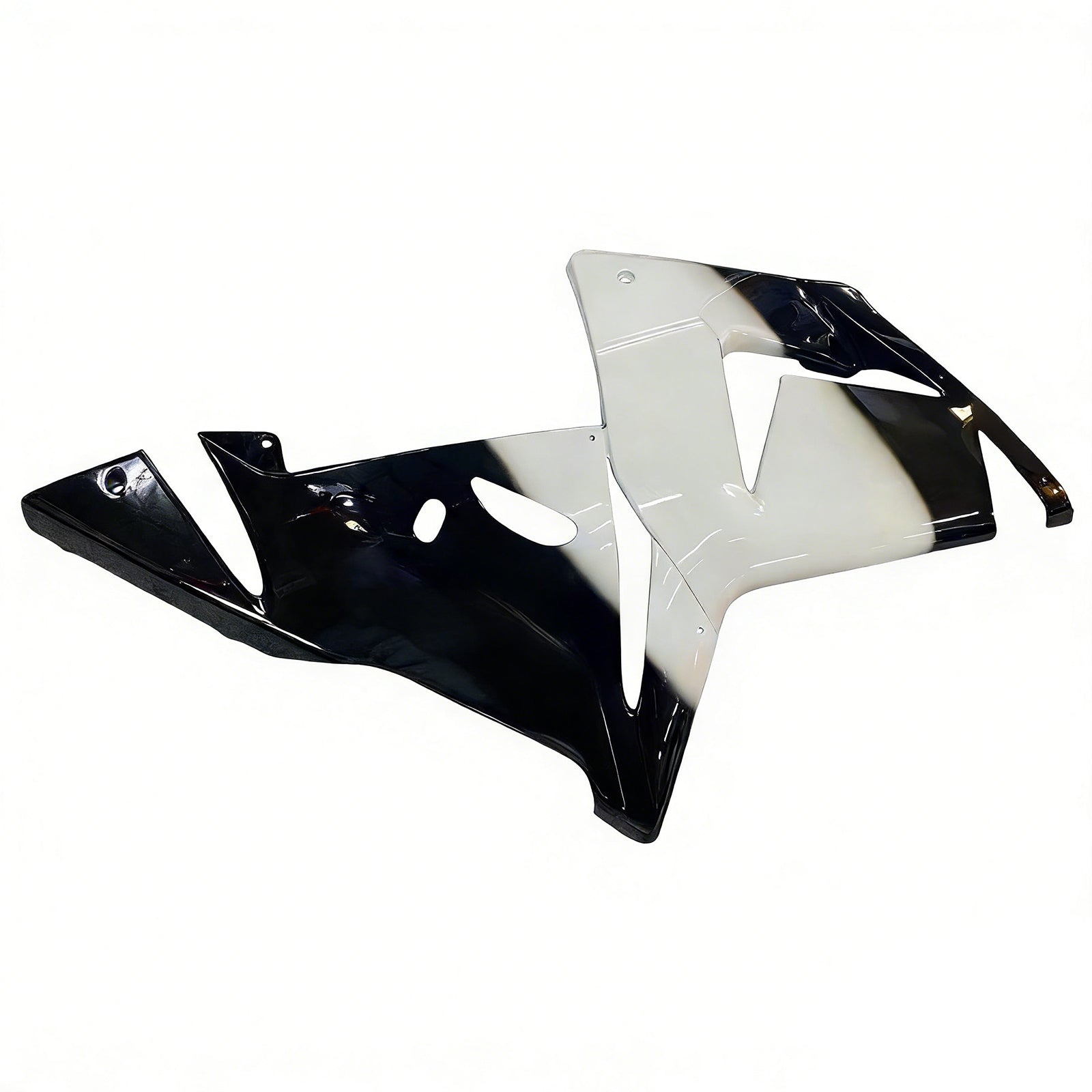 Carénages Amotopart 2004-2005 Kawasaki ZX 10R Noir Blanc West Ninja Generic