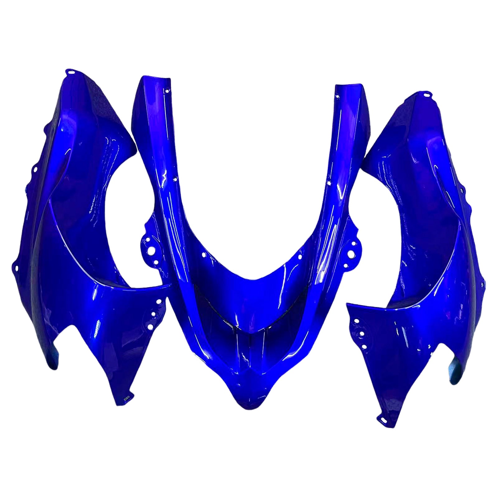 Carénages Amotopart 2004-2005 Kawasaki ZX 10R Bleu Noir Ninja Generic