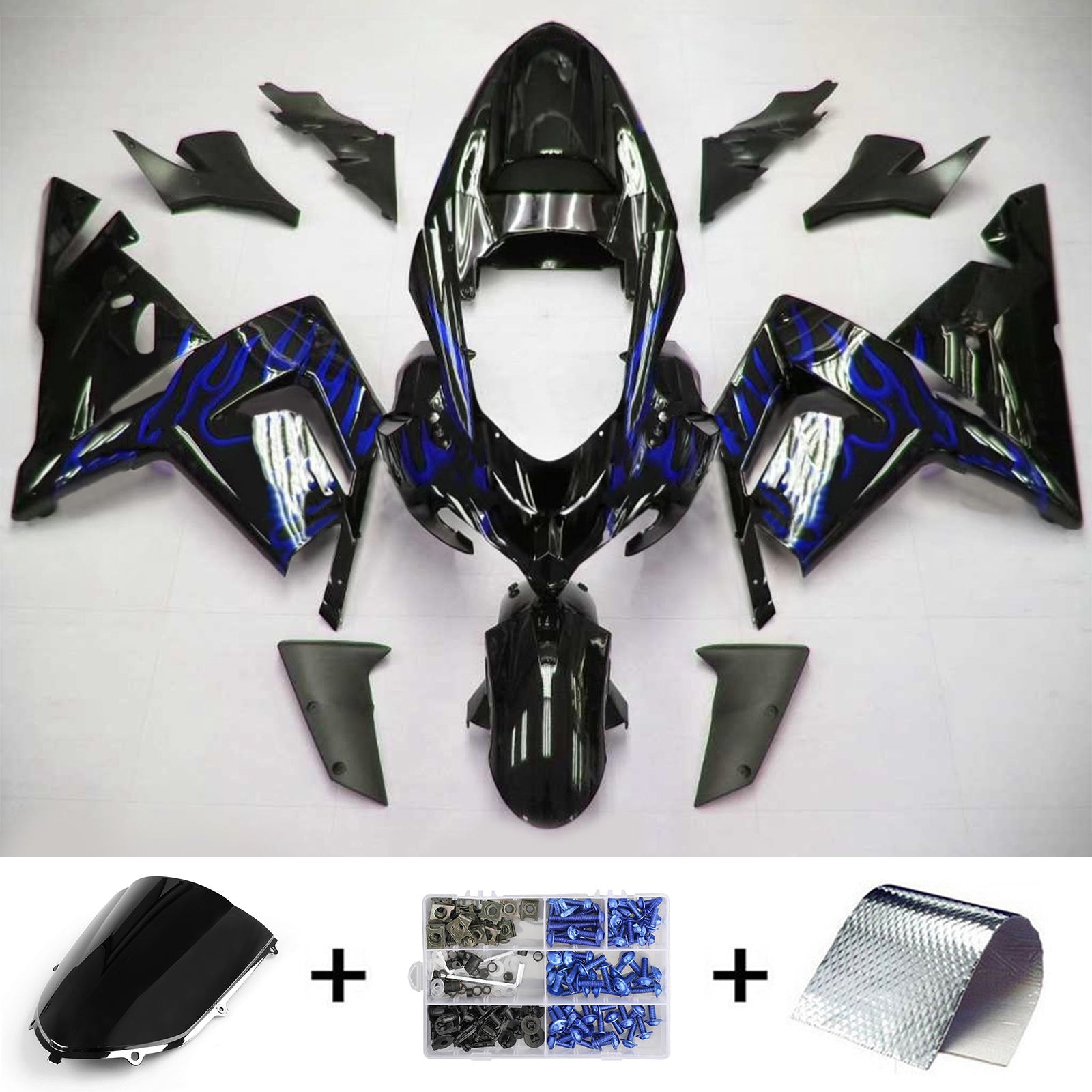 Amotopart suojasarja Kawasaki ZX10R 2004-2005 Generic