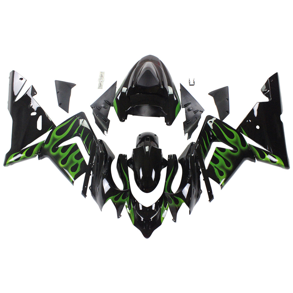 Amotopart Verkleidungsset für Kawasaki ZX10R 2004-2005 Generic