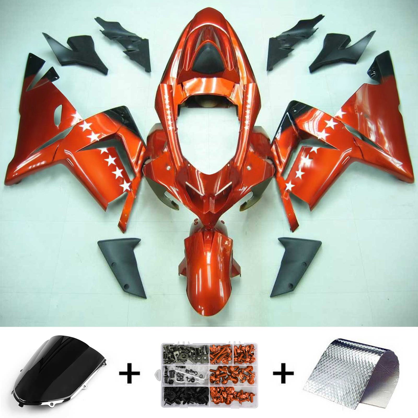 Amotopart suojasarja Kawasaki ZX10R 2004-2005 Generic