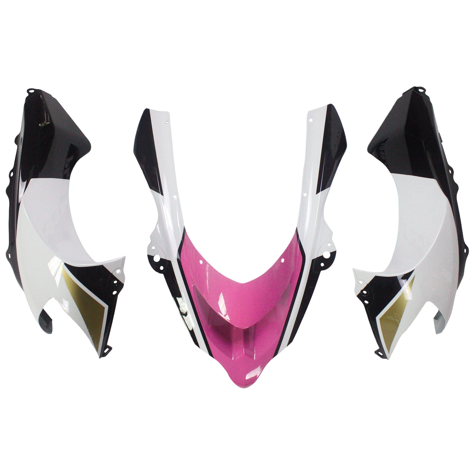 Kit de carénage Amotopart pour Kawasaki ZX10R 2004-2005 Générique