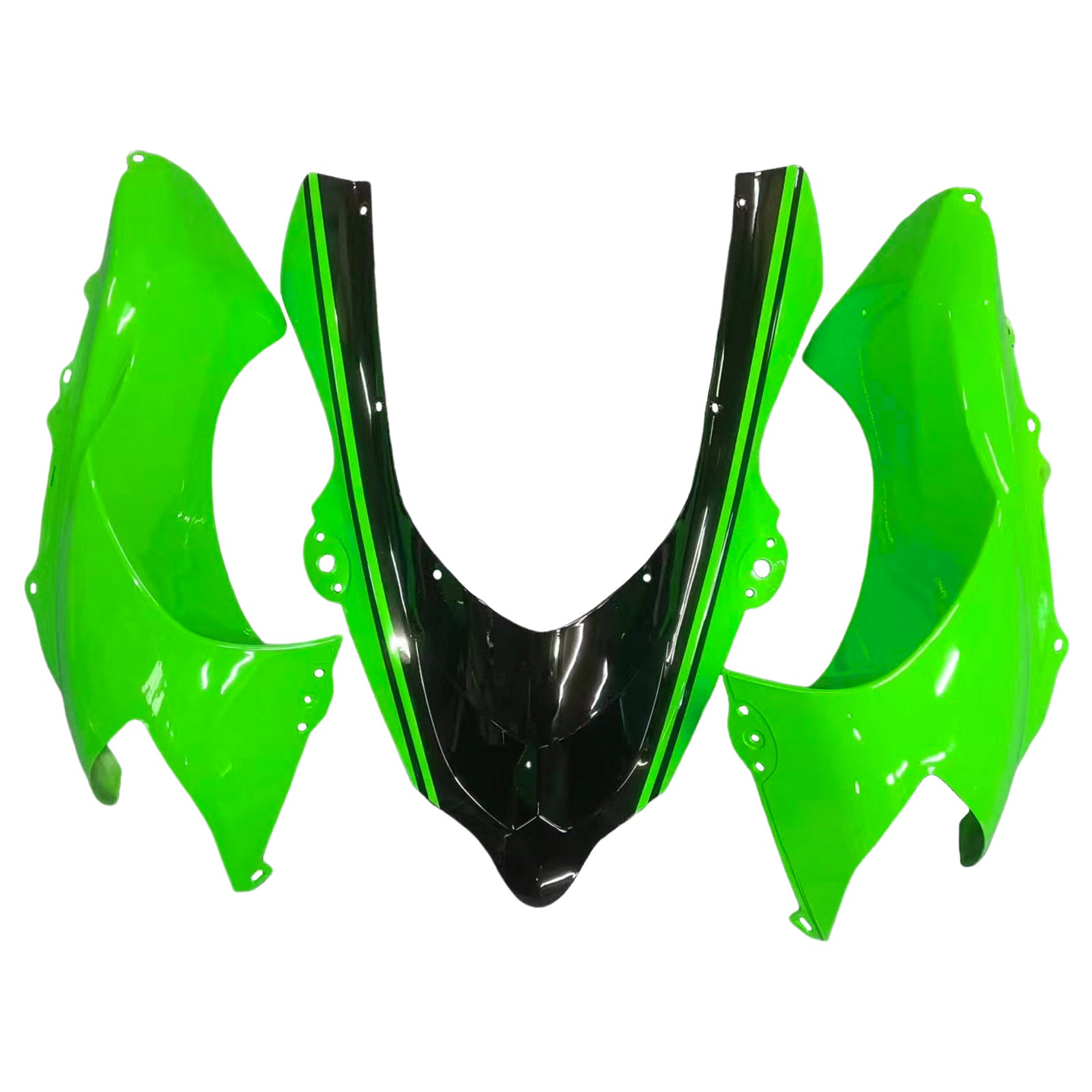 Kit de carénage Amotopart pour Kawasaki ZX10R 2004-2005 Générique