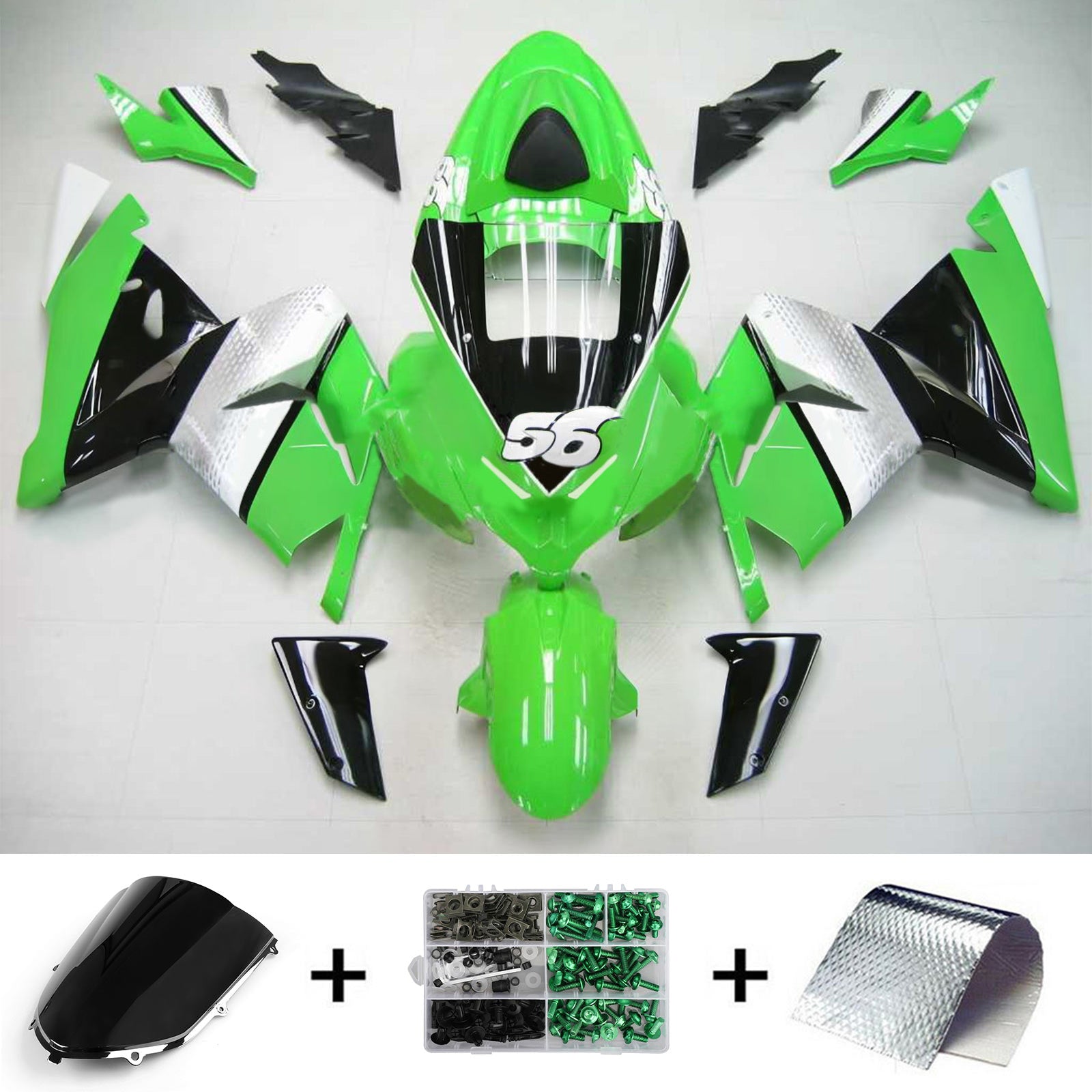 Amotopart suojasarja Kawasaki ZX10R 2004-2005 Generic