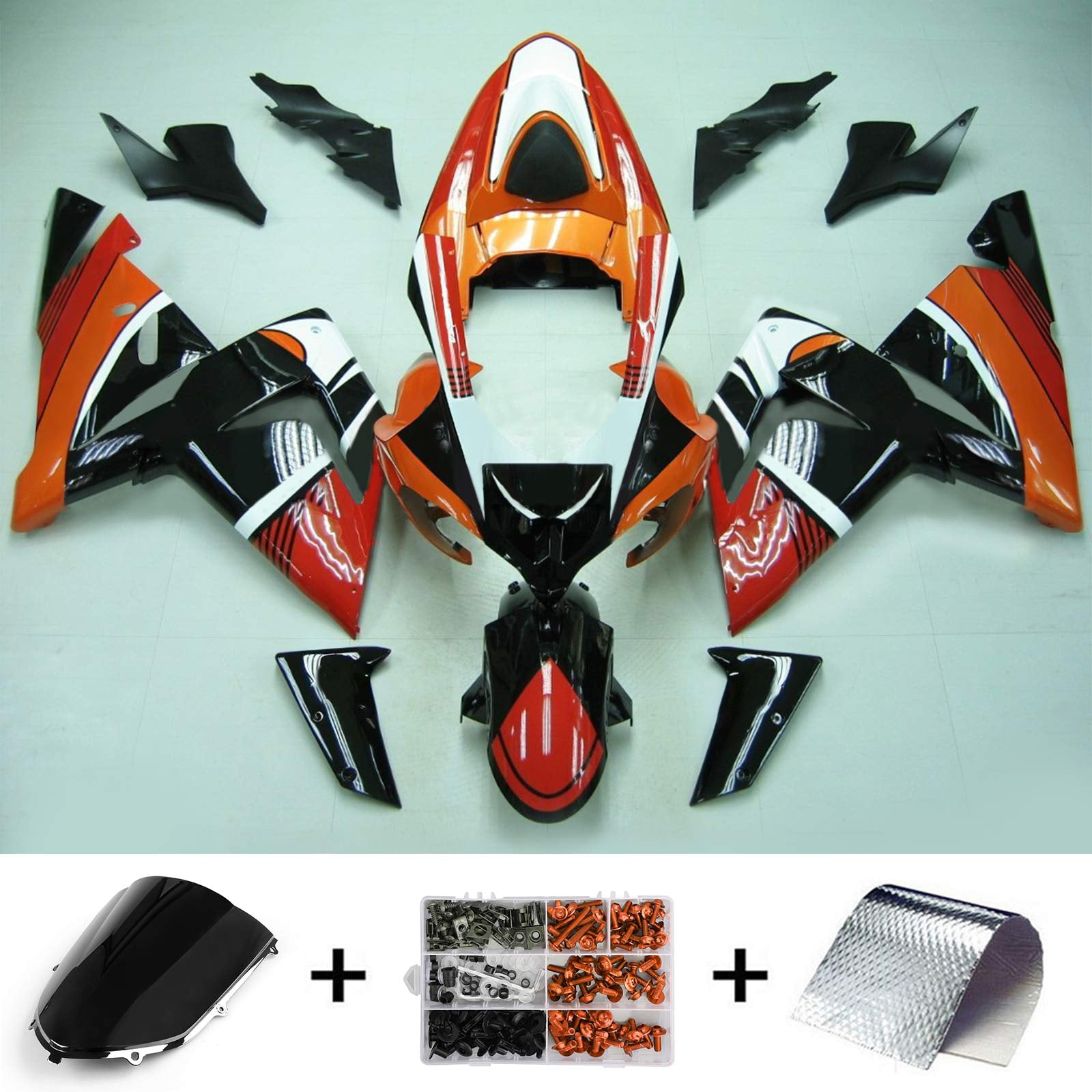 Amotopart suojasarja Kawasaki ZX10R 2004-2005 Generic