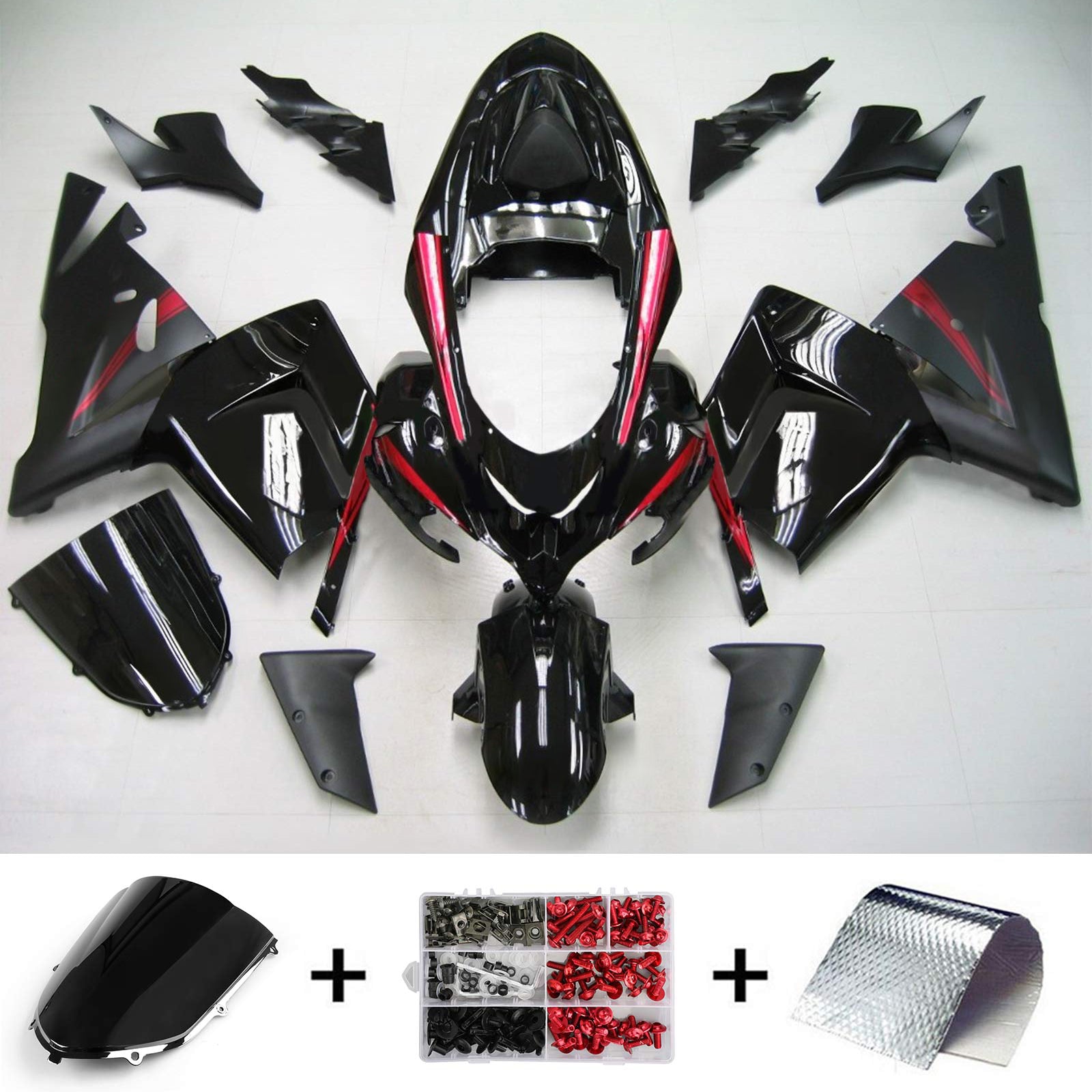 Amotopart suojasarja Kawasaki ZX10R 2004-2005 Generic