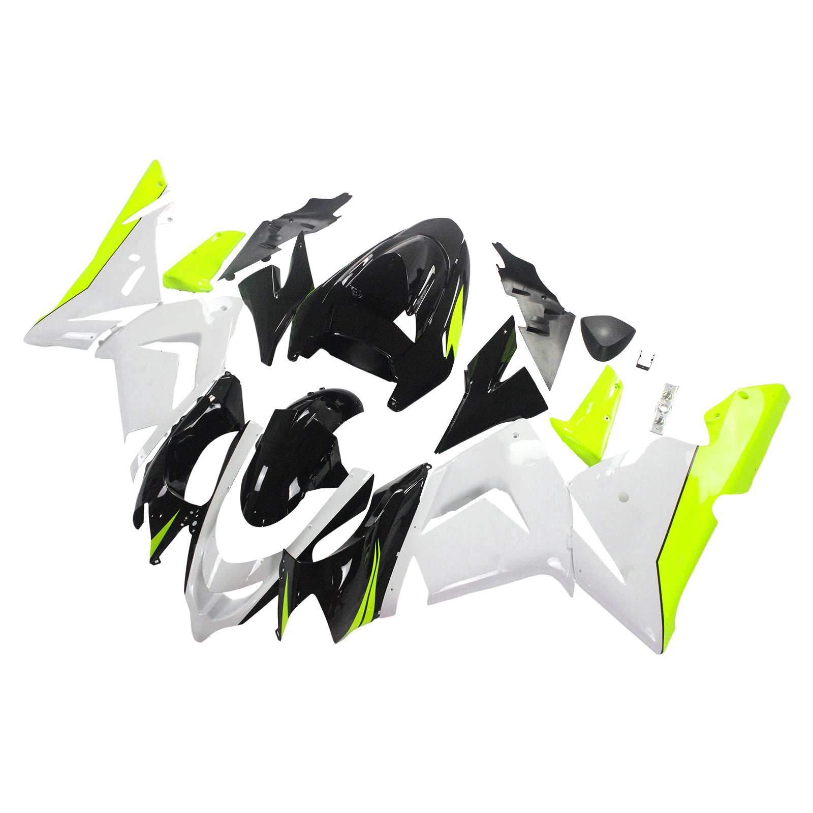 Kit de carénage Amotopart pour Kawasaki ZX10R 2004-2005 Générique