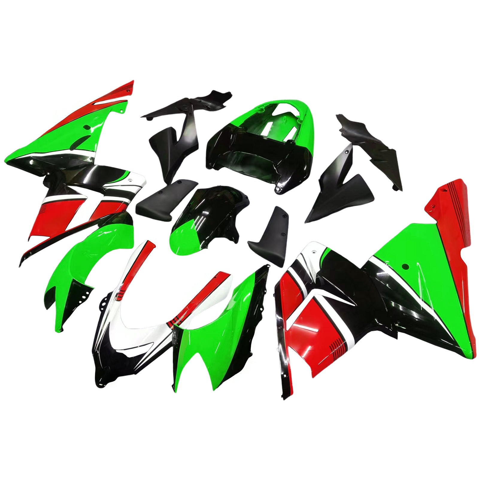 Amotopart Kawasaki ZX10R 2004-2005 Kit Carroserie Plastic Abs