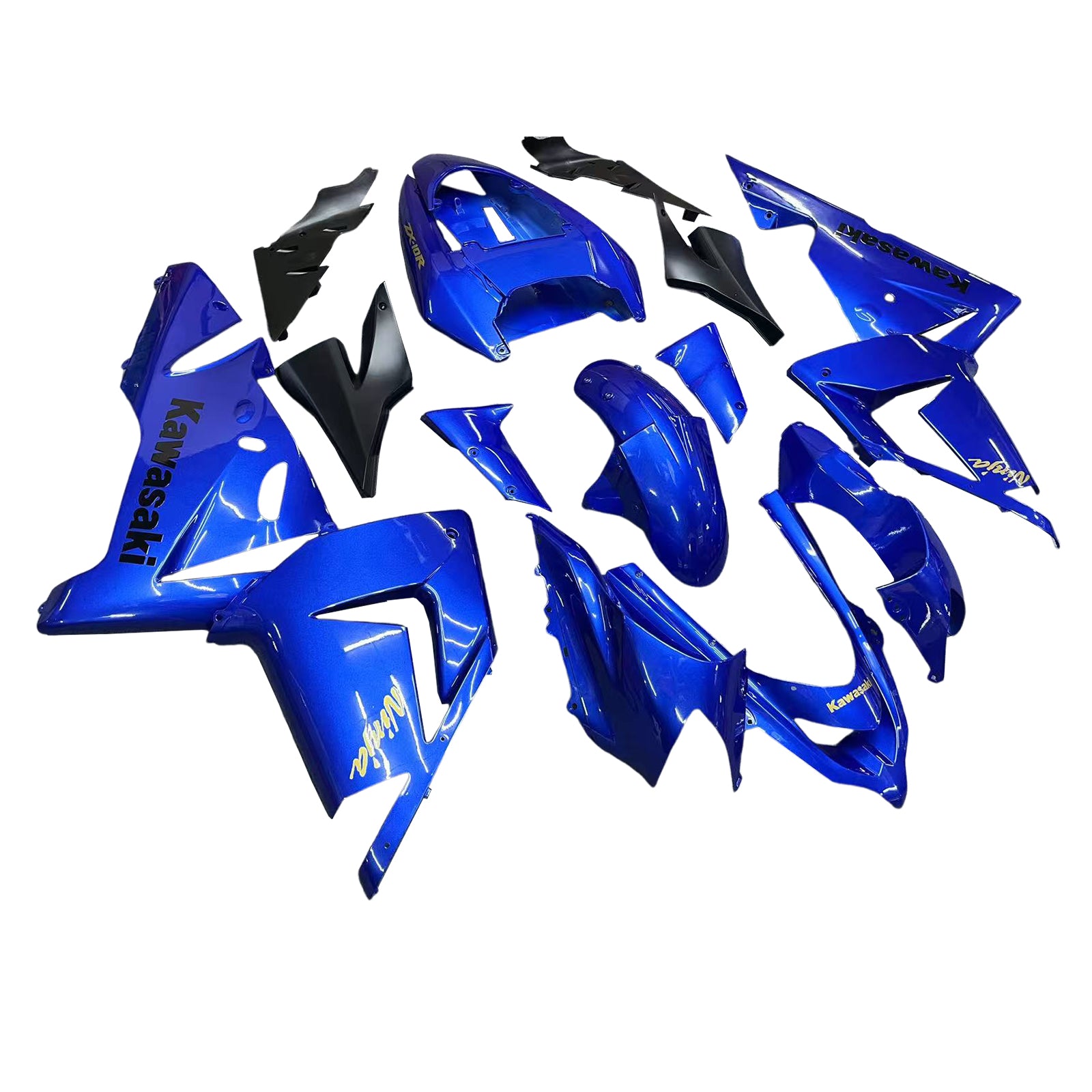 Amotopart Kawasaki ZX10R 2004-2005 ABS kunststof carrosseriekuipset