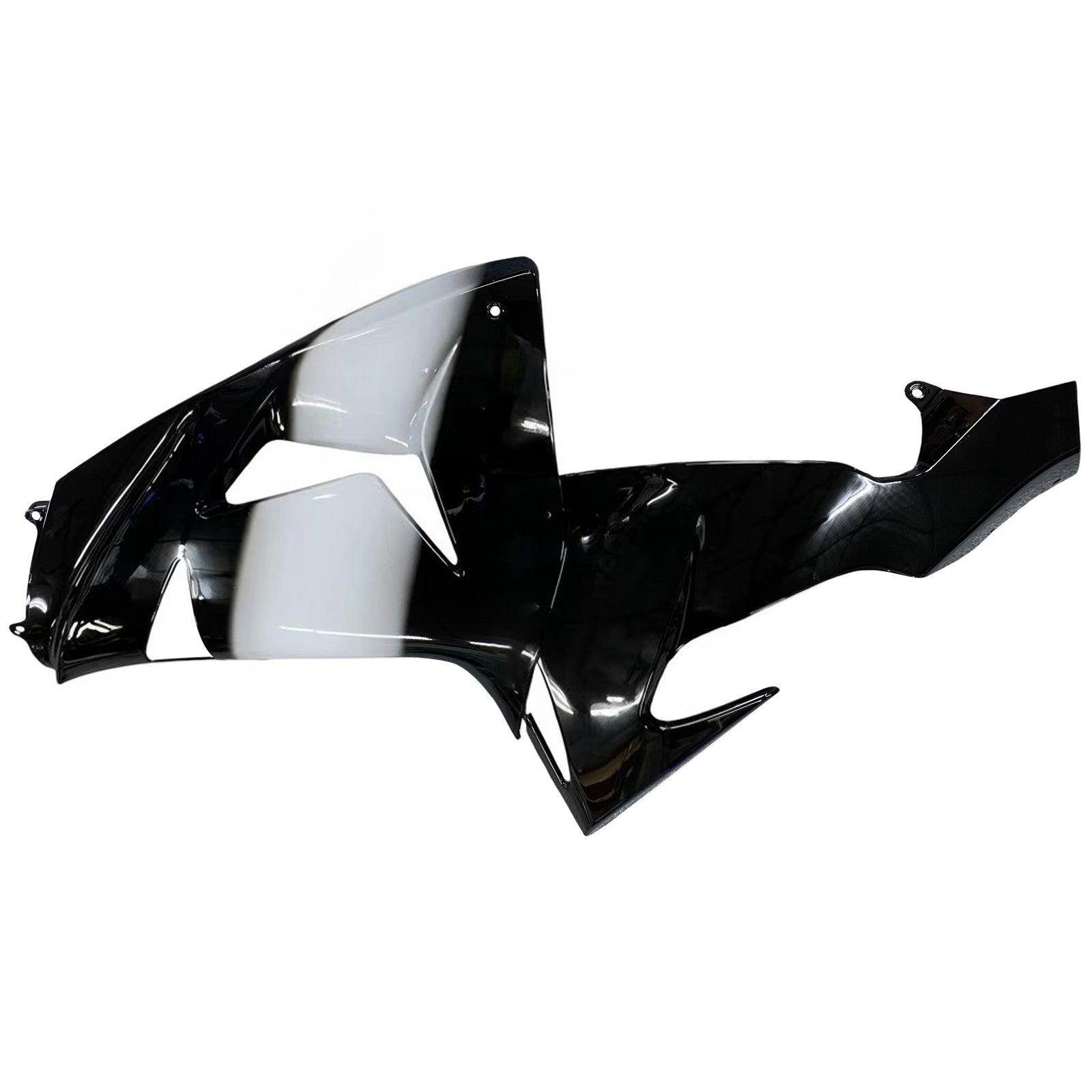Amotopart pour Ninja ZX10R 2006-2007 Black West carrosserie carénage ABS moulé par Injection plastique ensemble 1 # générique