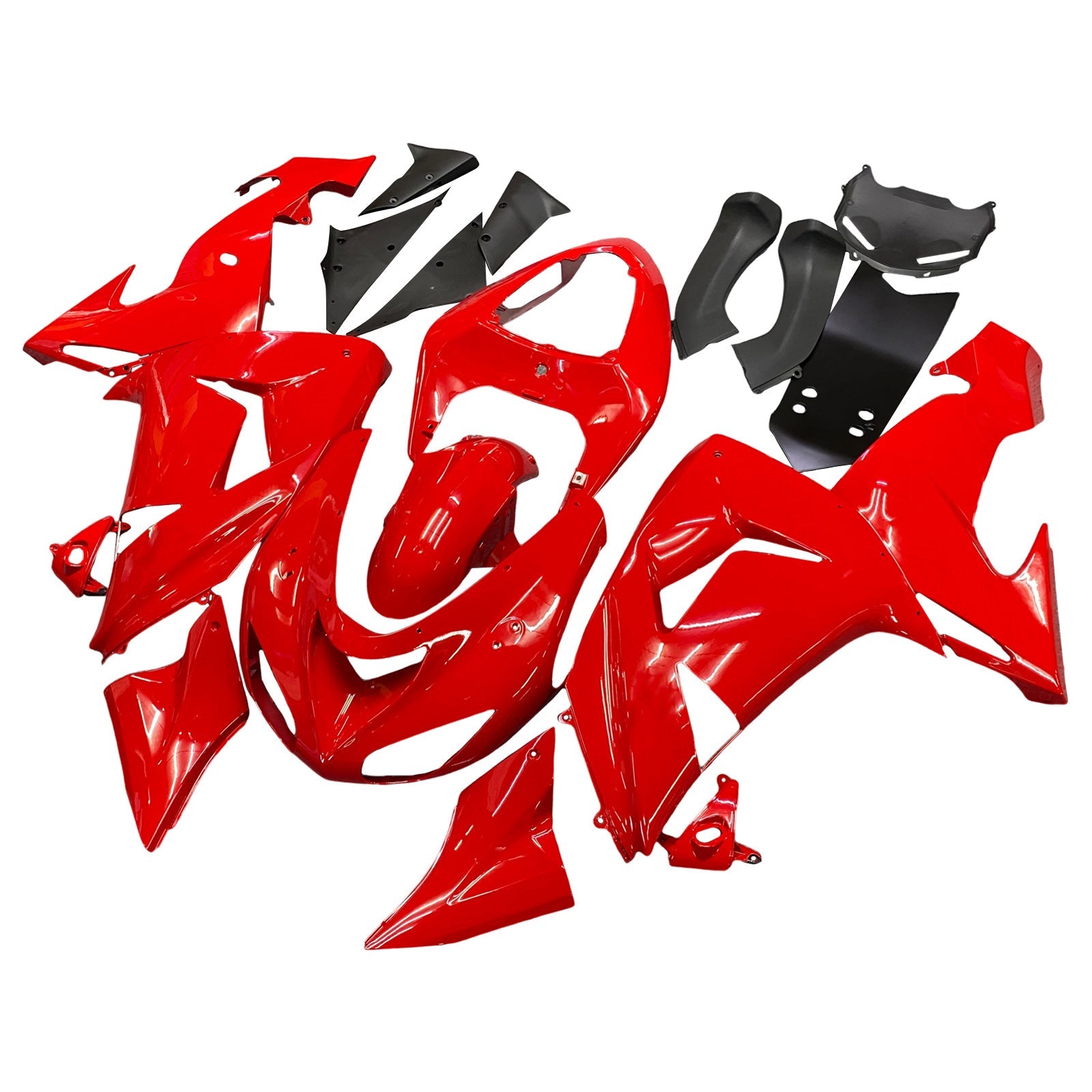 Carene Amotopart 2006-2007 Kawasaki ZX 10R Rosso Ninja Generico