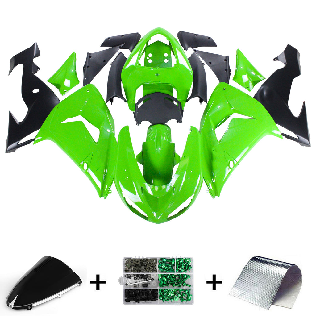 Amotopart Verkleidungsset für Kawasaki ZX10R 2006-2007 Generic