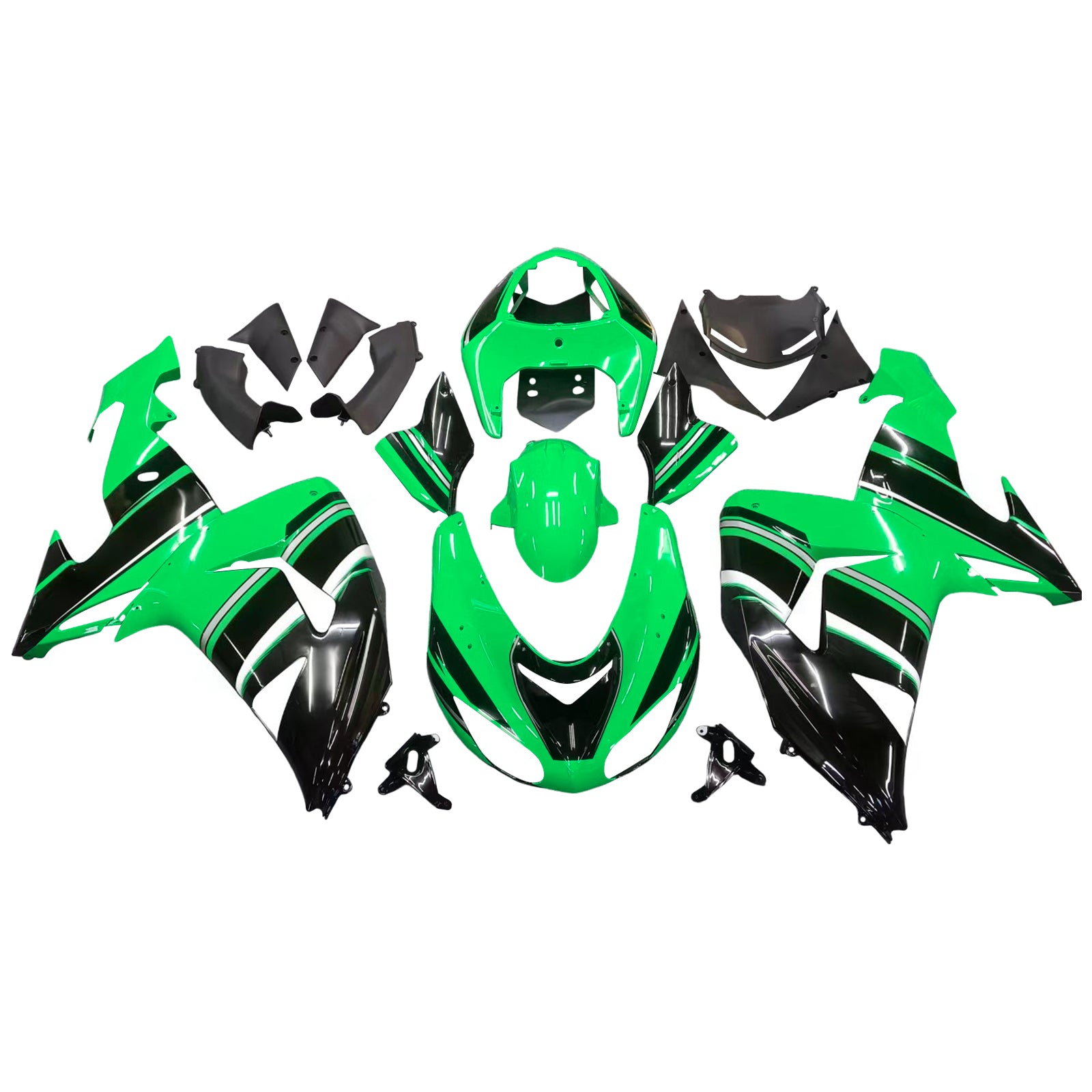 Kit carena Amotopart per Kawasaki ZX10R 2006-2007 Generico