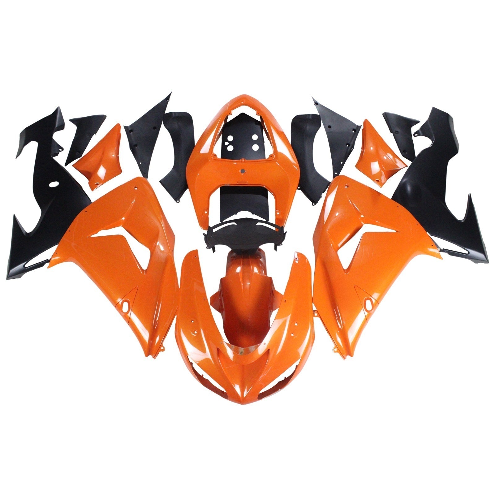 Kit de carenado Amotopart para Kawasaki ZX10R 2006-2007 Genérico
