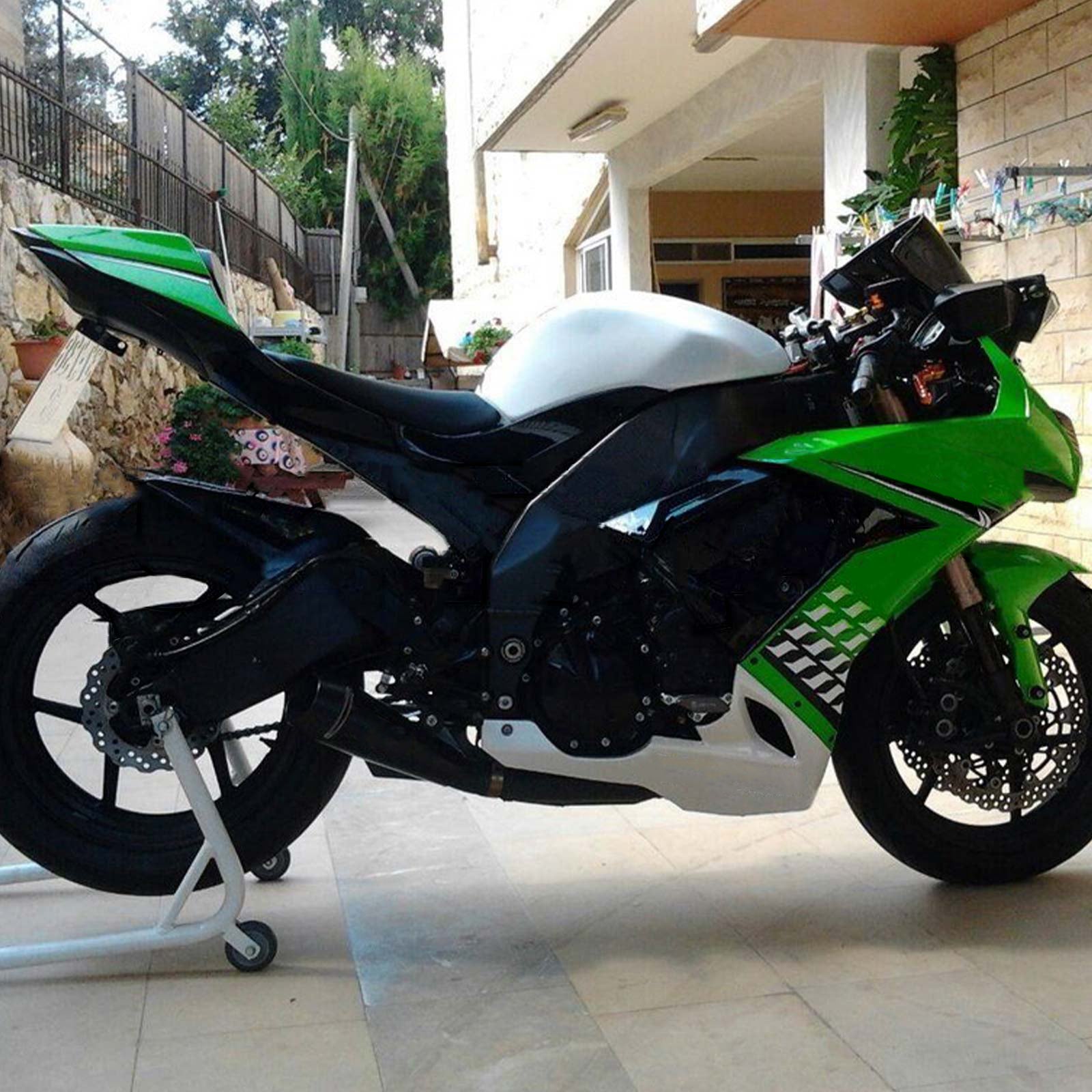 Kit de carenado Amotopart para Kawasaki ZX10R 2008-2010 Genérico