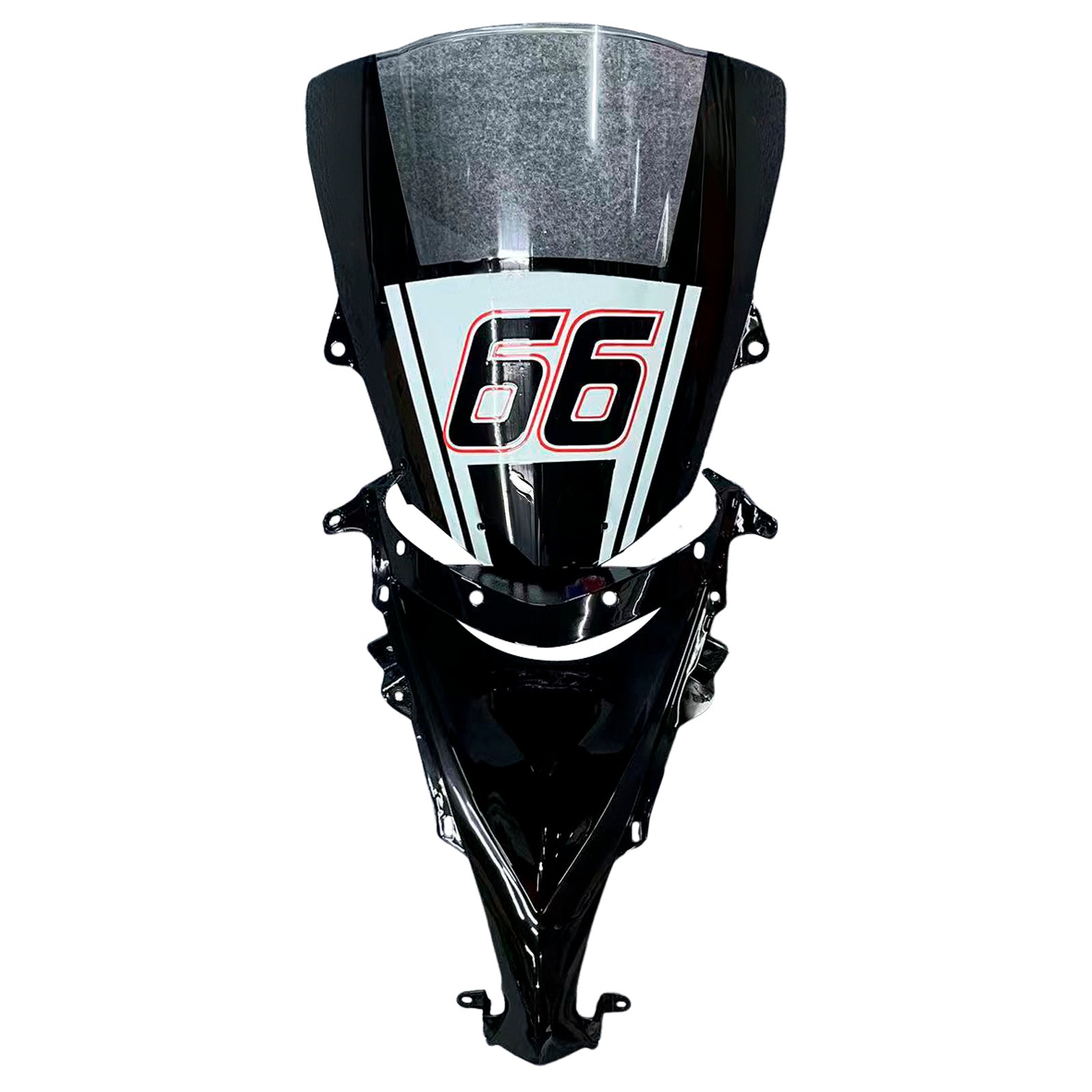 Amotopart Kawasaki ZX10R 2008-2010 Kit Carénage Carrosserie Plastique ABS