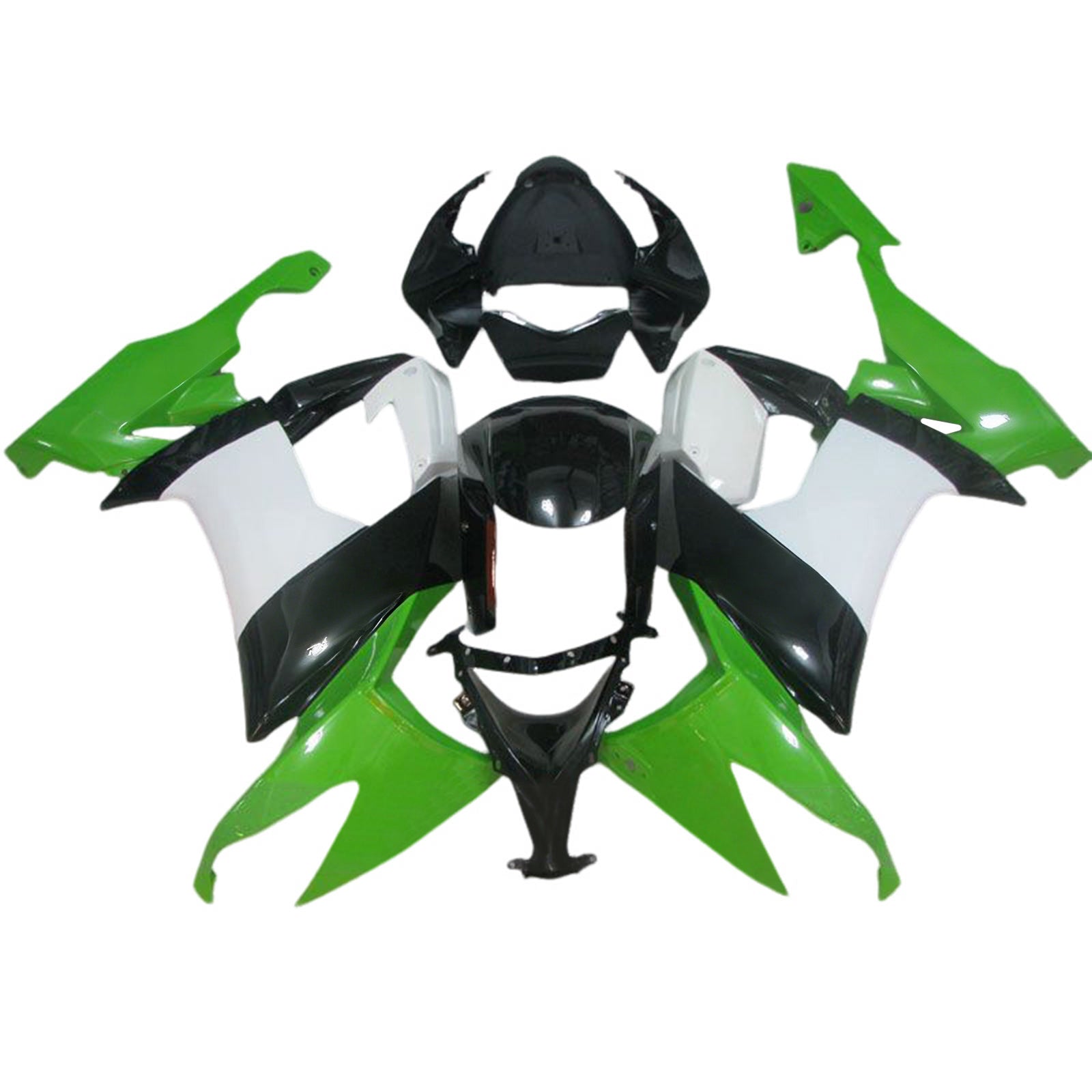 Kit de carénage d'injection Kawasaki ZX10R 2008-2010, carrosserie en plastique ABS