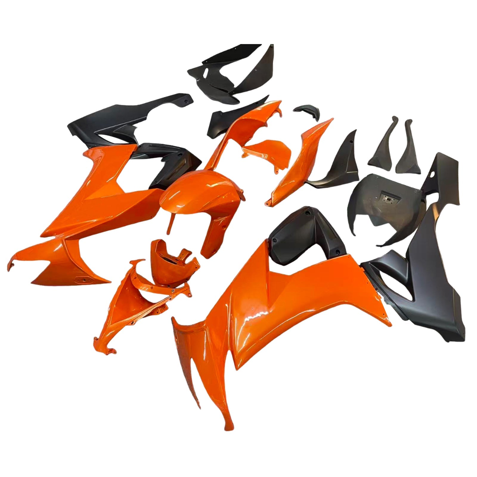 Kit de carénage d'injection Kawasaki ZX10R 2008-2010, carrosserie en plastique ABS