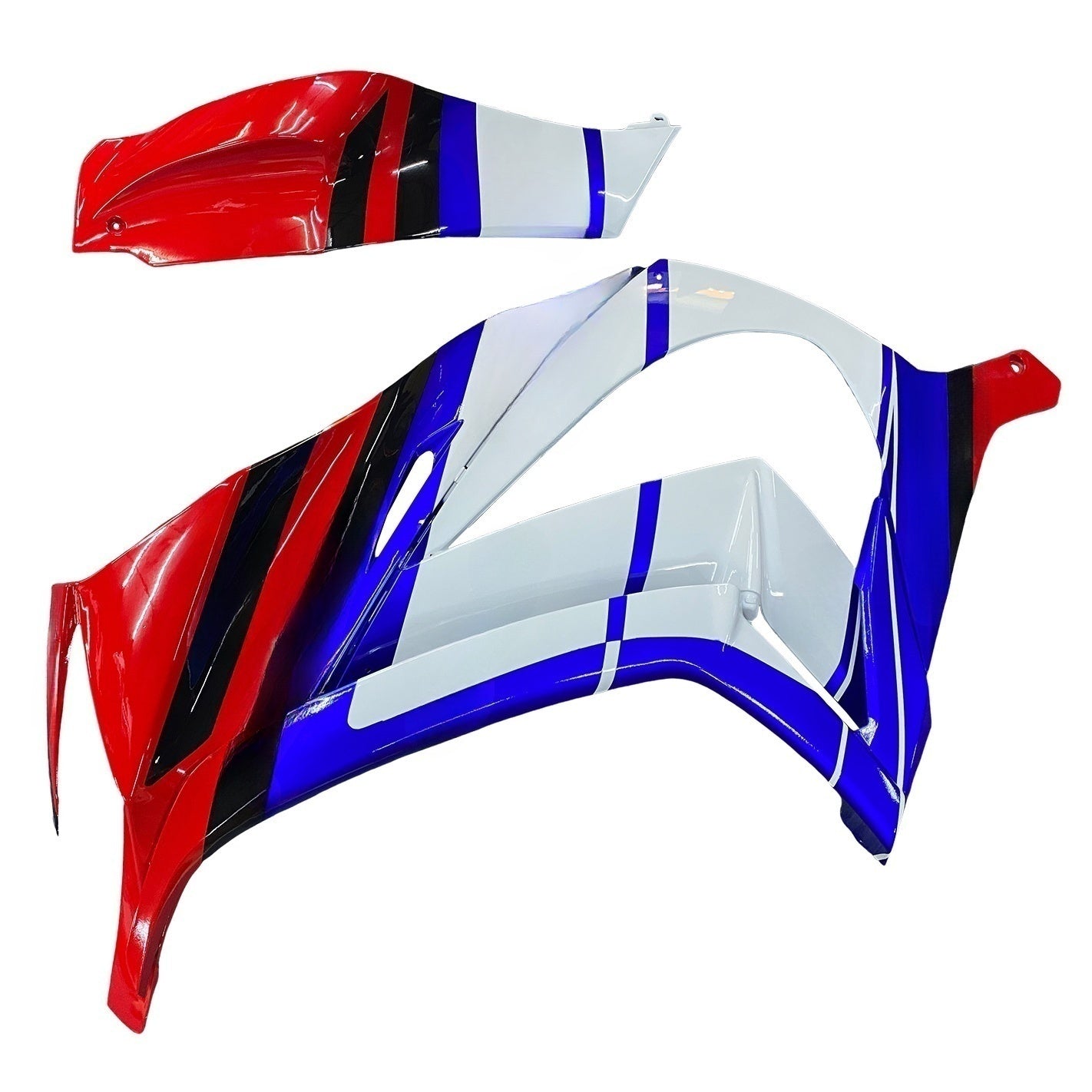 Amotopart pour Ninja ZX10R 2011-2015 rouge blanc bleu carrosserie carénage ABS moulé par Injection plastique ensemble 10 # générique