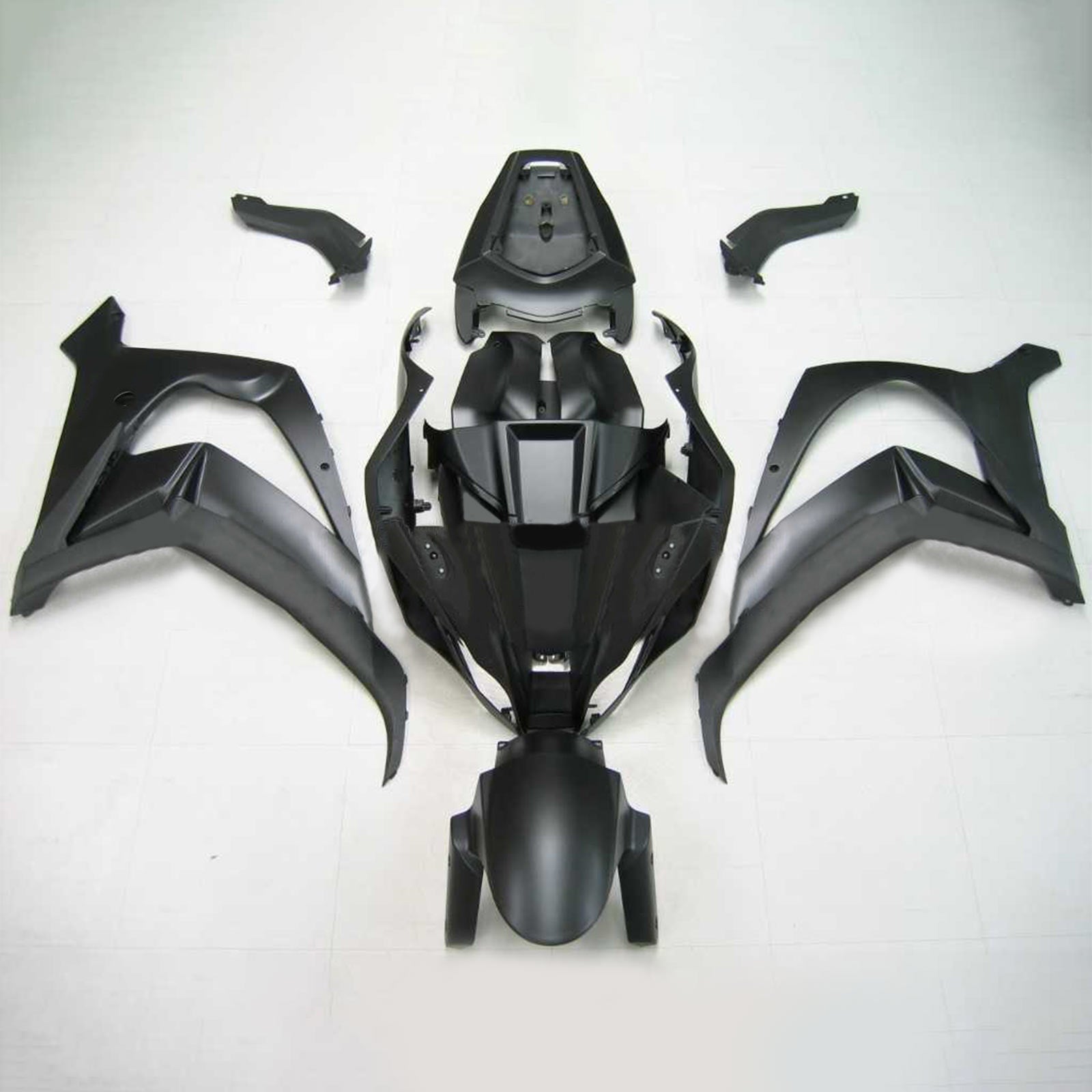 Kit de carenado de inyección de carrocería Kawasaki ZX10R 2011-2015, plástico Abs equipado