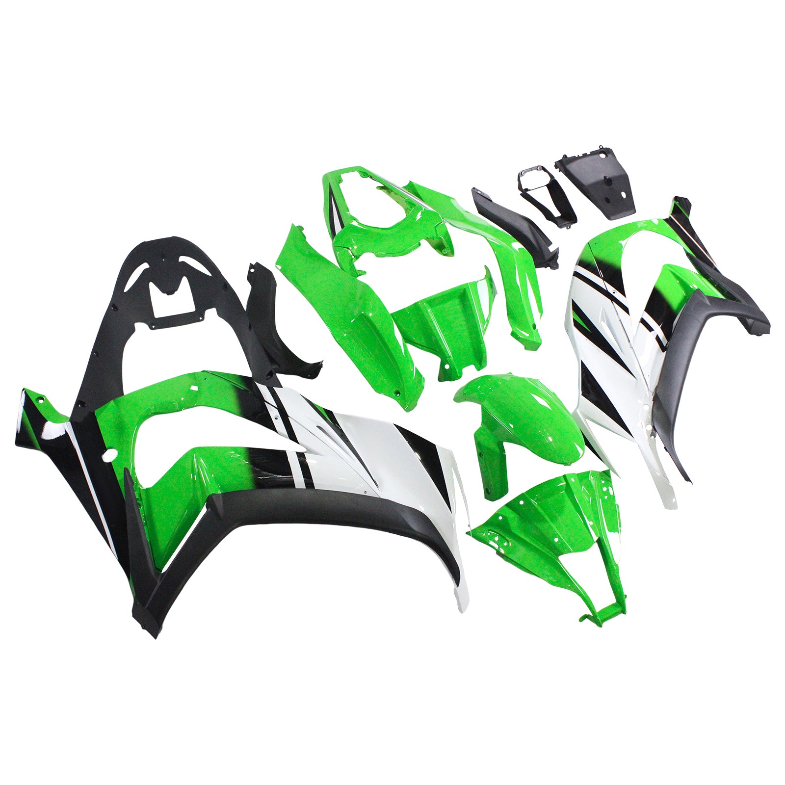 2011-2015 Kawasaki ZX10R Kit de carénage d'injection Bodywork Abs en plastique ajusté