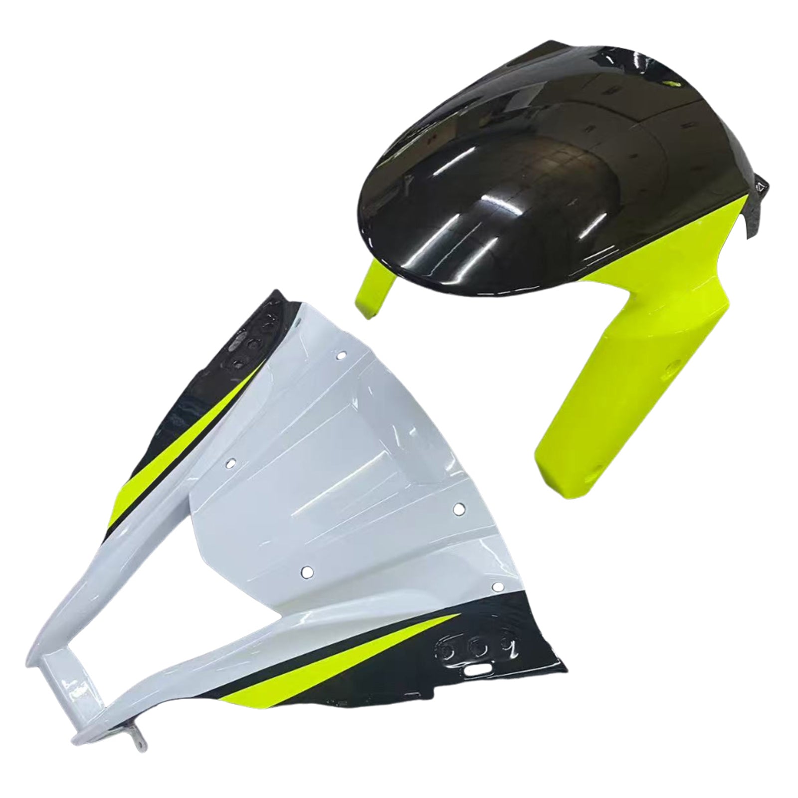 2011-2015 Kawasaki ZX10R päällirakenteen ruiskutussuojaussarja Abs Muovi asennettu