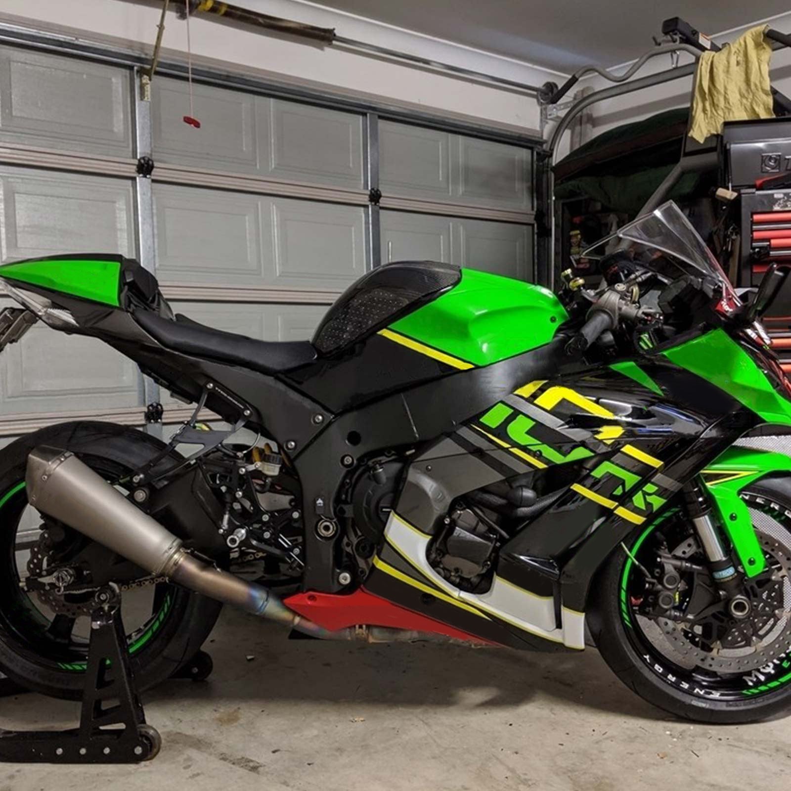 2011-2015 Kawasaki ZX10R Injectie-kit van carrosserie-buikspieren in aangepast plastic