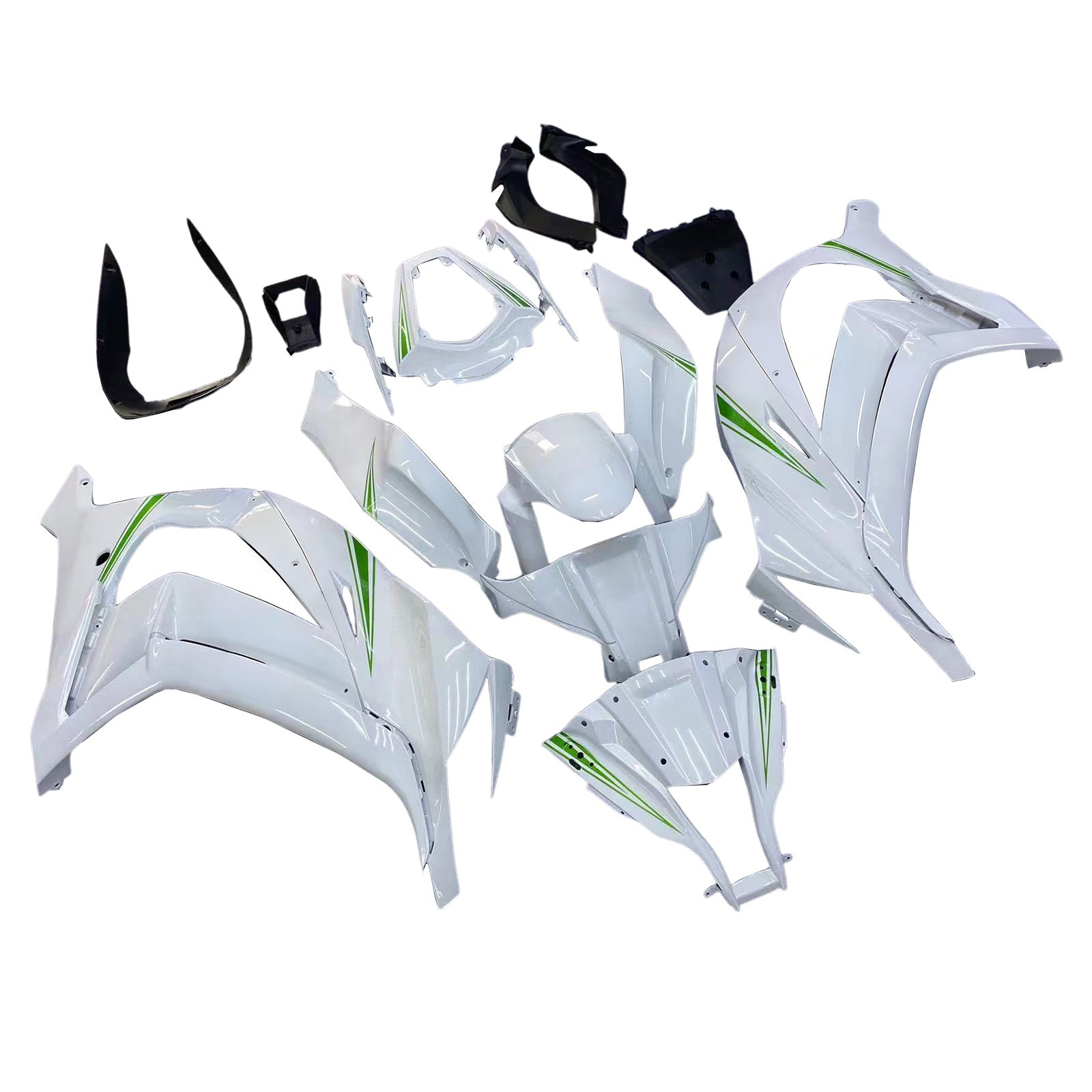 Amotopart Kawasaki ZX10R 2011-2015 ABS muovinen korin suojasarja