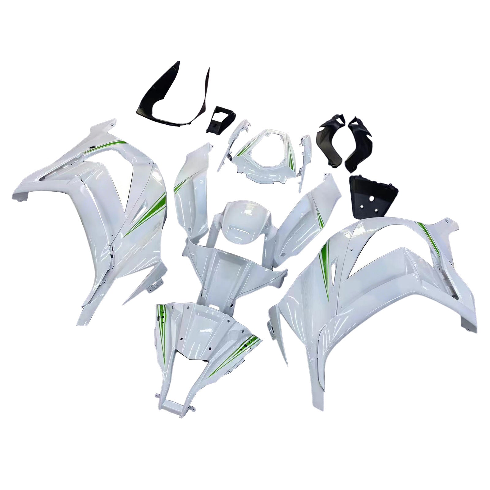 Amotopart Kawasaki ZX10R 2011-2015 ABS muovinen korin suojasarja
