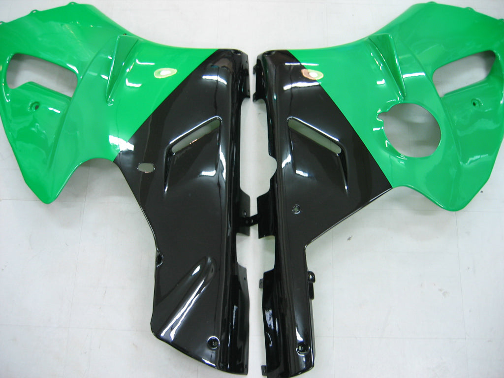 Carénages Amotopart 2000-2001 Kawasaki ZX12R Vert &amp; Noir ZX12R Generic