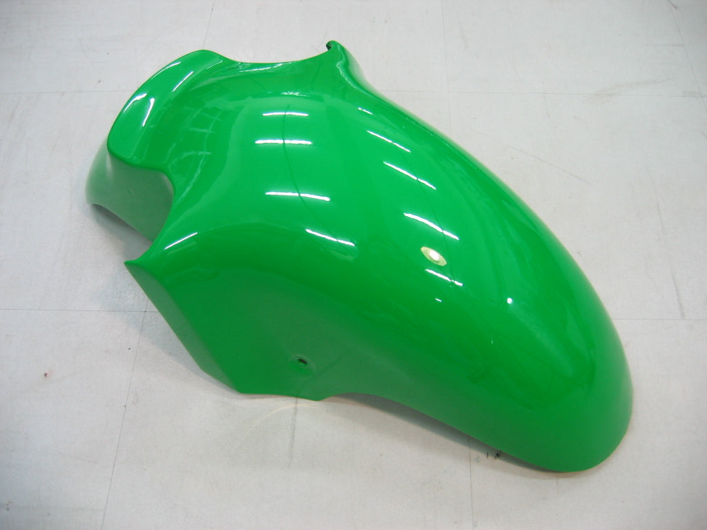 Amotopart pour Ninja ZX12R 2000-2001 carénage de carrosserie vert et noir ensemble de plastiques moulés par Injection ABS 3 # générique