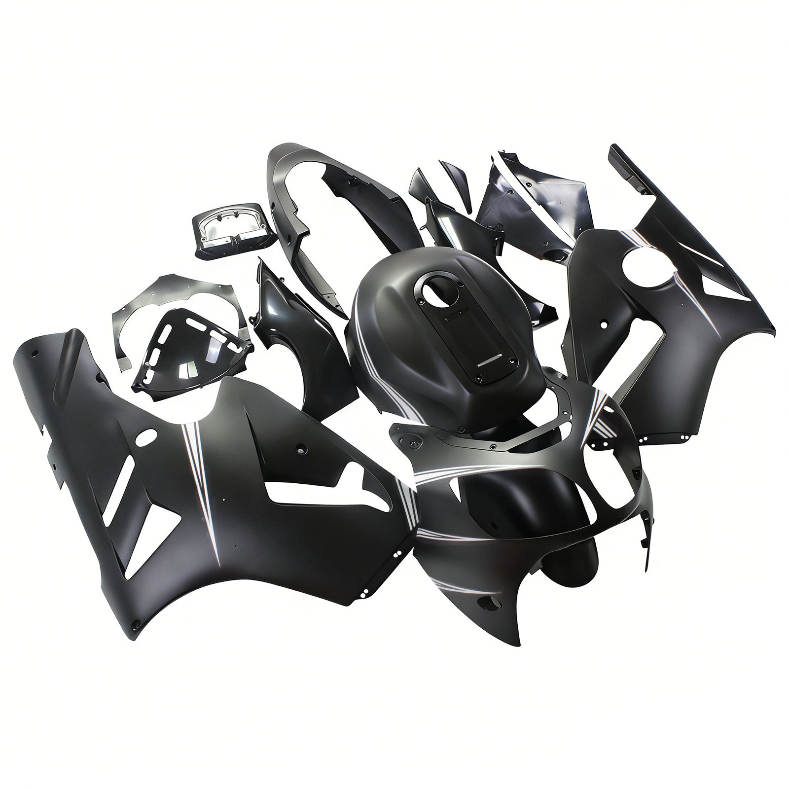 2000-2001 Kawasaki ZX12R ABS kunststof carrosserie-injectiekuipset geschikt