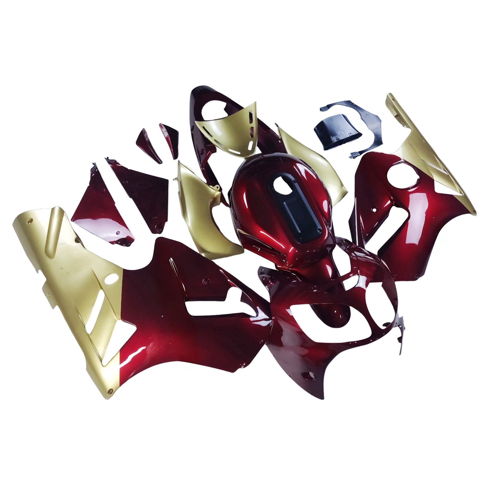 2000-2001 Kawasaki ZX12R ABS kunststof carrosserie-injectiekuipset geschikt