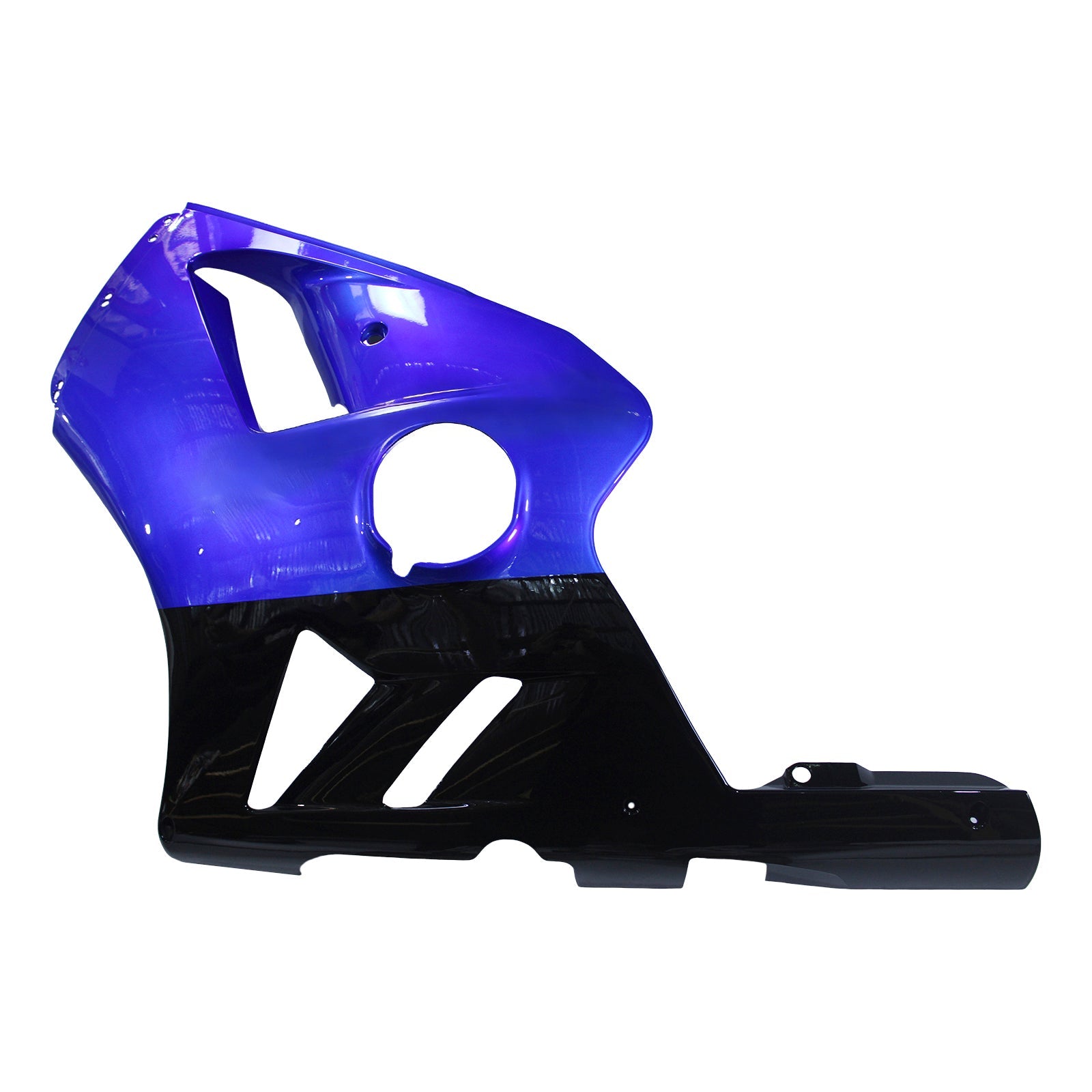 Amotopart pour Ninja ZX12R 2002-2005 bleu noir carrosserie carénage ABS moulé par Injection plastique ensemble 1 # générique