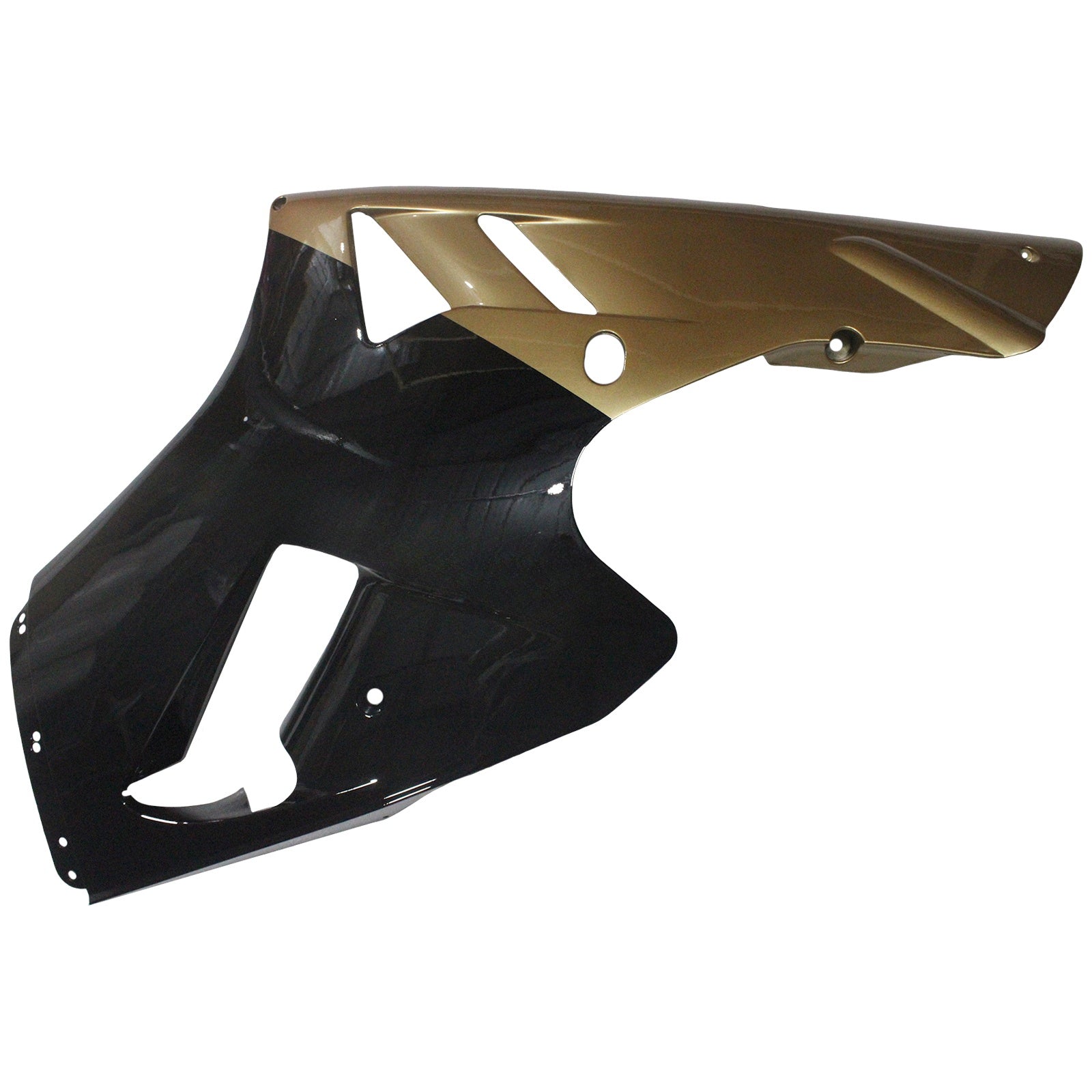 Amotopart Carénages Kawasaki ZX12R Ninja Noir &amp; Or ZX12R (2002-2005) Générique