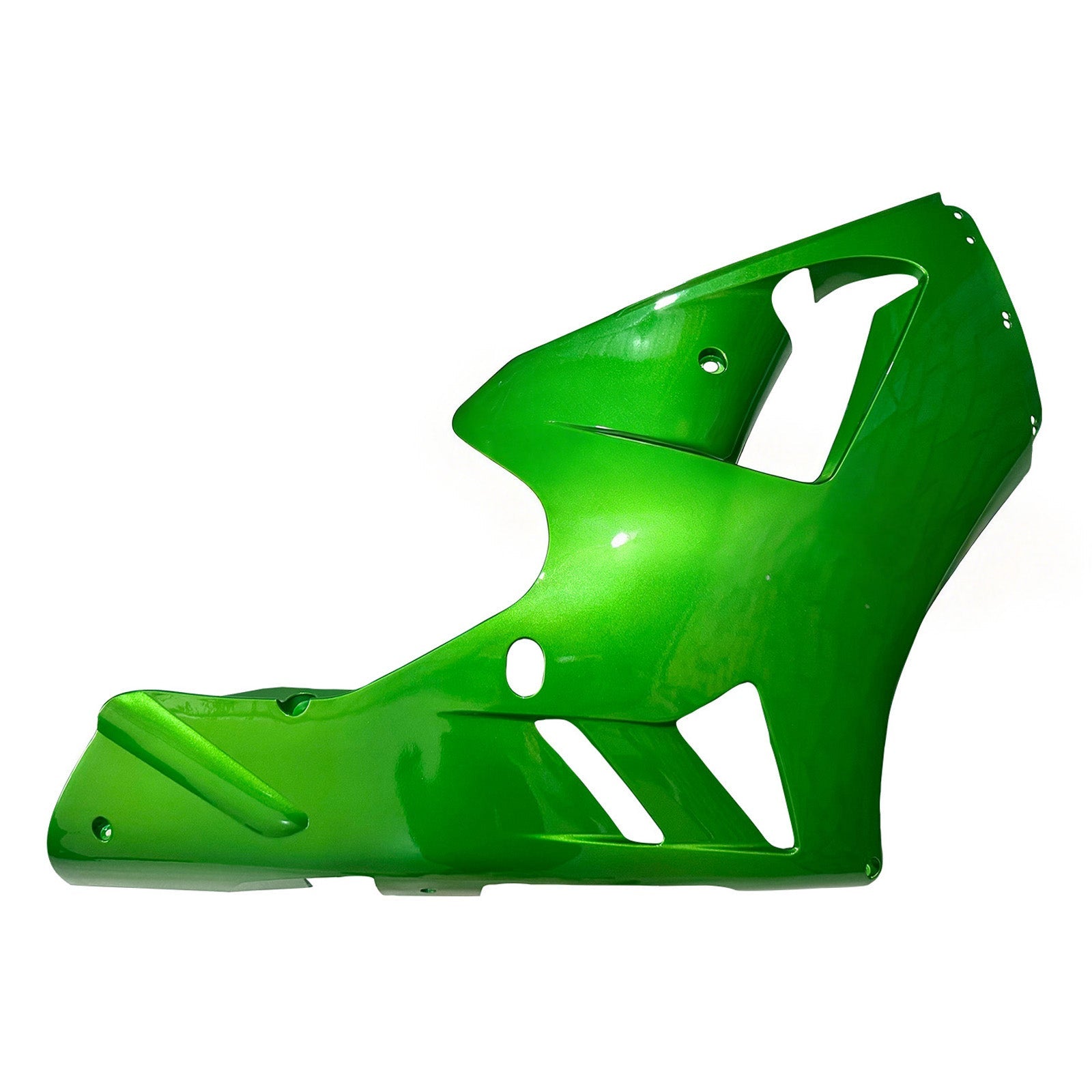 Amotopart pour Ninja ZX12R 2002-2005 carénage de carrosserie métallique vert ABS moulé par Injection plastique ensemble 4 # générique