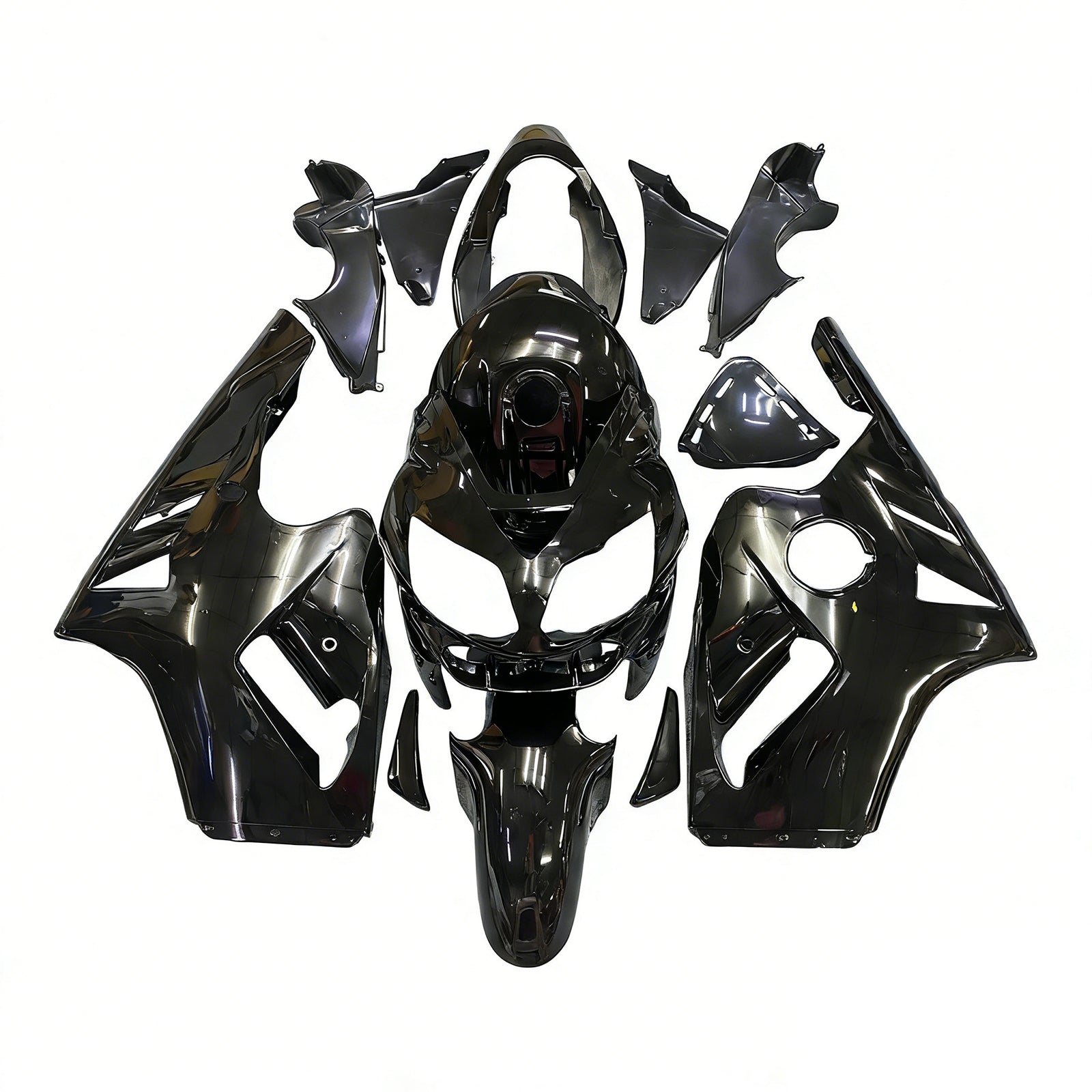 Carénages Amotopart 2002-2005 Kawasaki ZX12R Noir ZX12R Generic