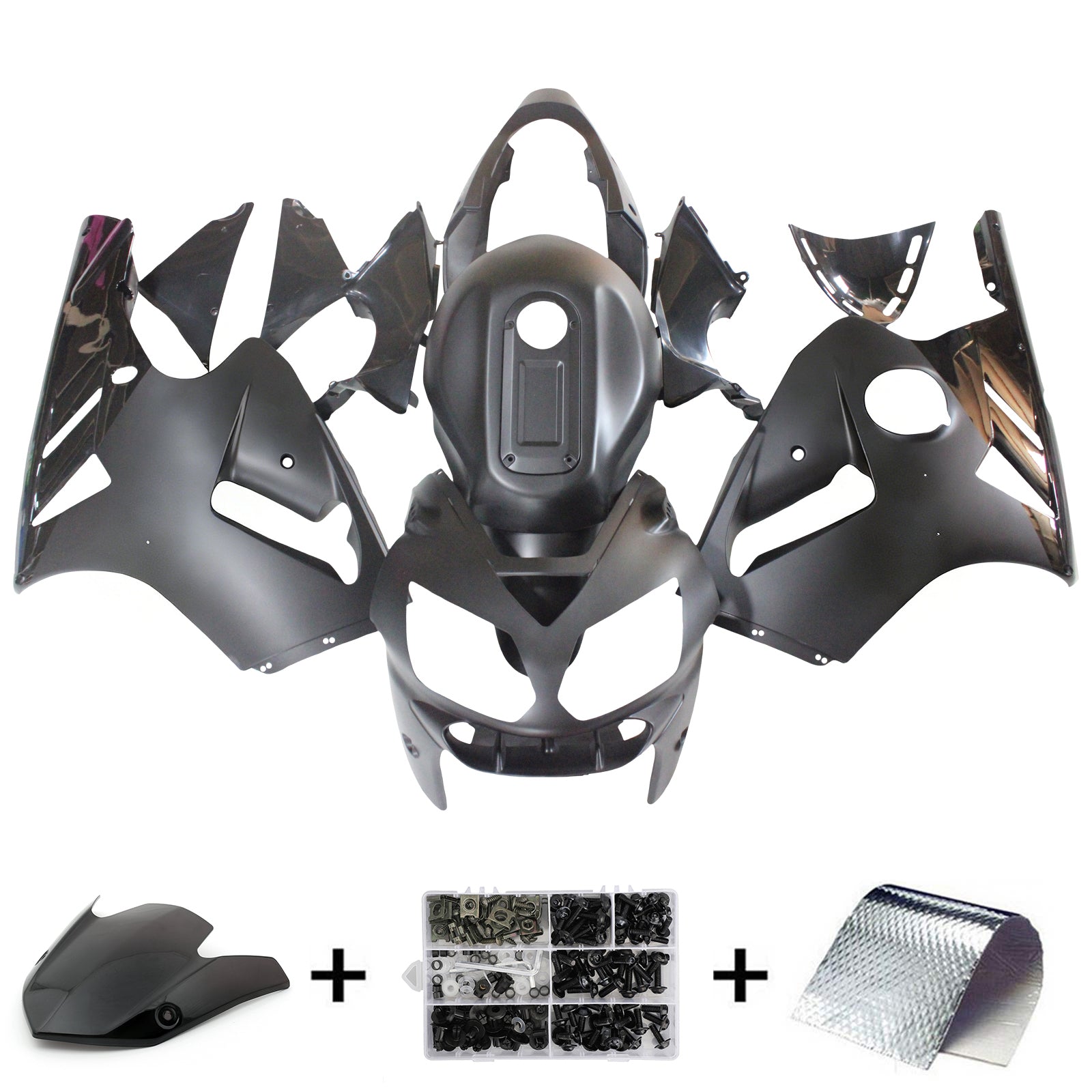 Kit de carénage Amotopart Kawasaki ZX12R 2002-2005