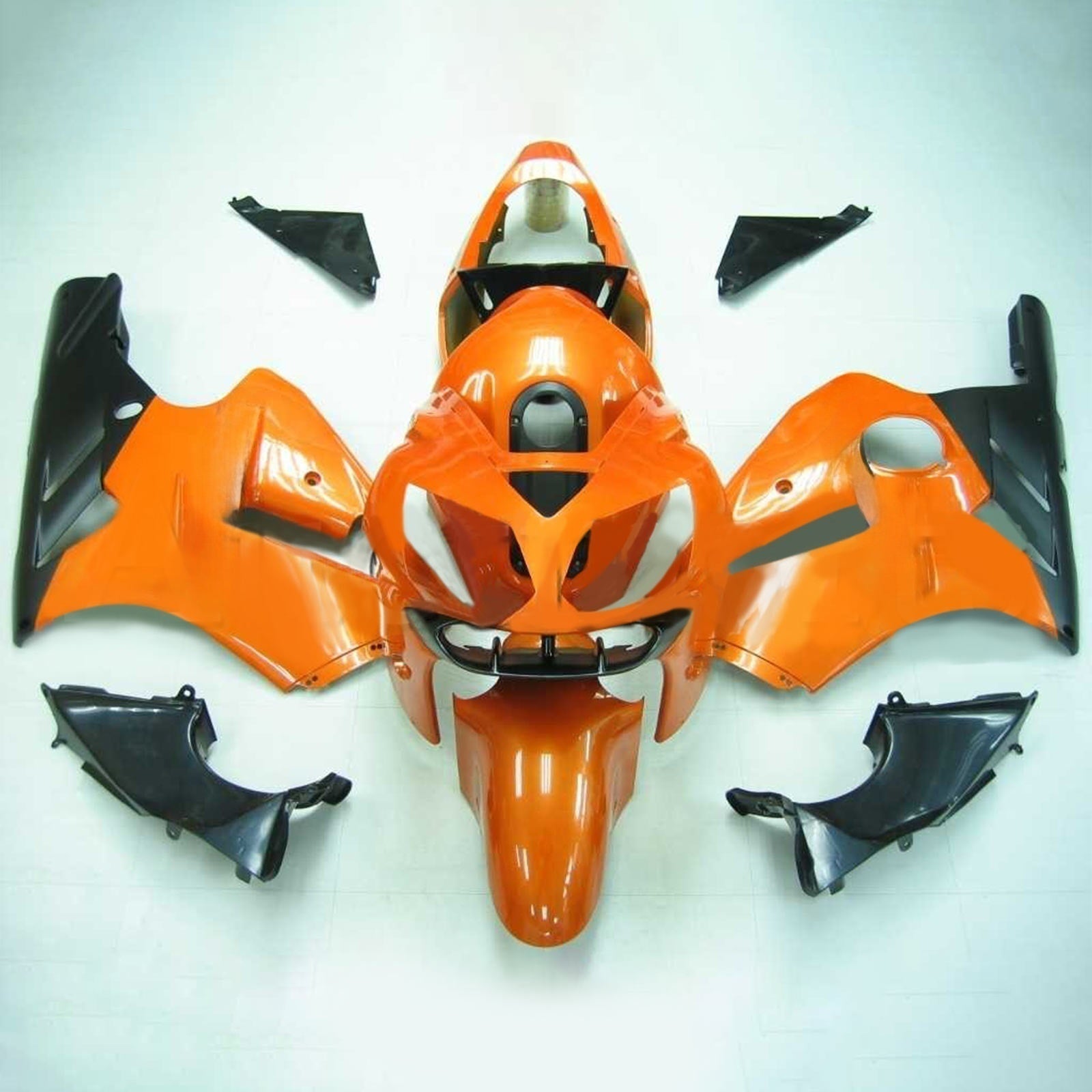 Kit de carenado de inyección, carrocería de plástico ABS apto para Kawasaki ZX12R 2002-2005