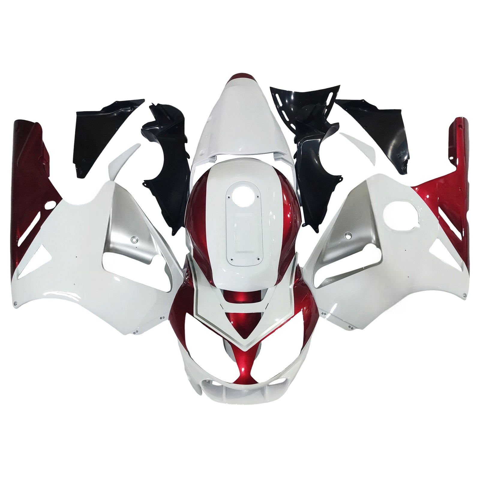 2002-2005 Kawasaki ZX12R injectiekuipset ABS kunststof carrosserie
