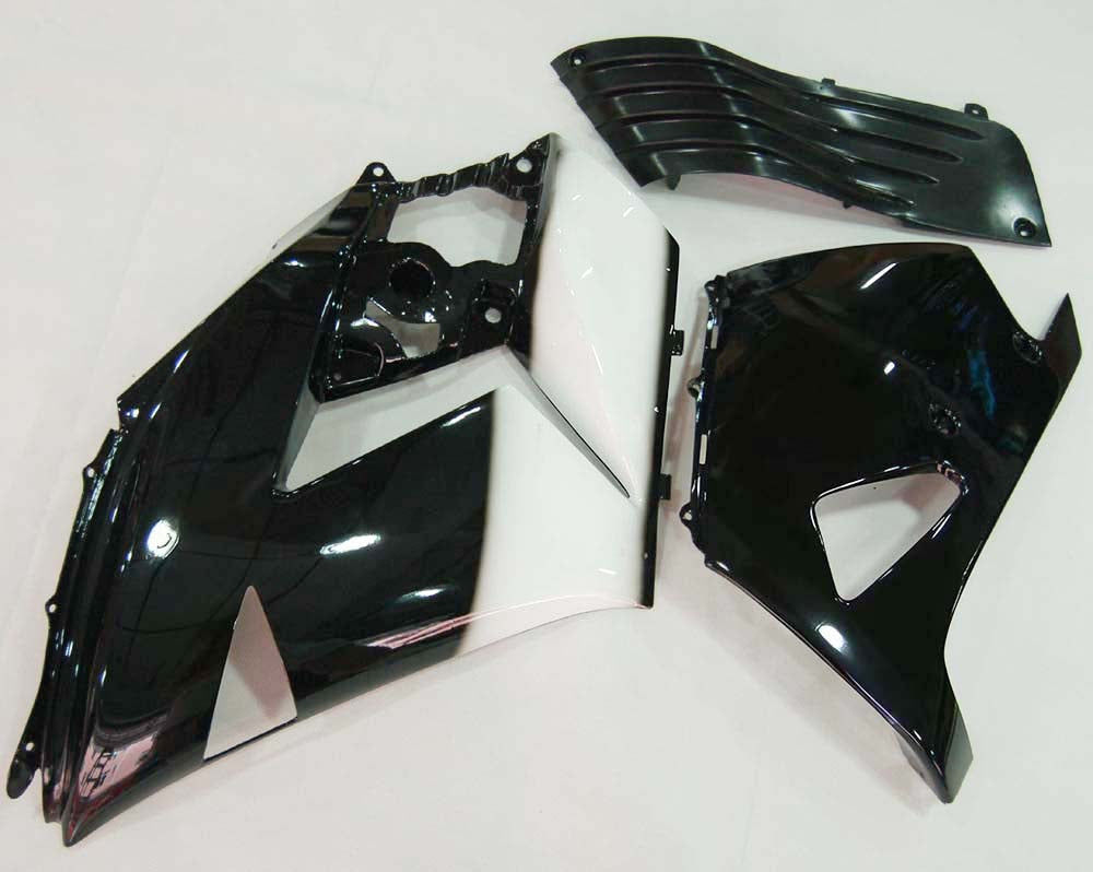 Carénages Amotopart 2006-2011 Kawasaki ZX14R Noir Blanc West Ninja Generic