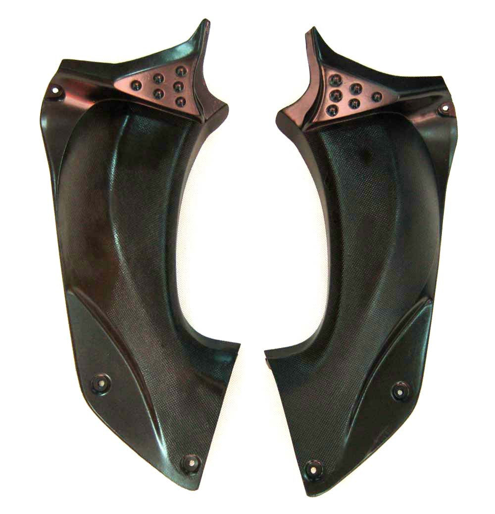 Amotopart pour Ninja ZX14R 2006-2011 carénage de carrosserie noir et violet ensemble de plastiques moulés par Injection ABS 4 # générique